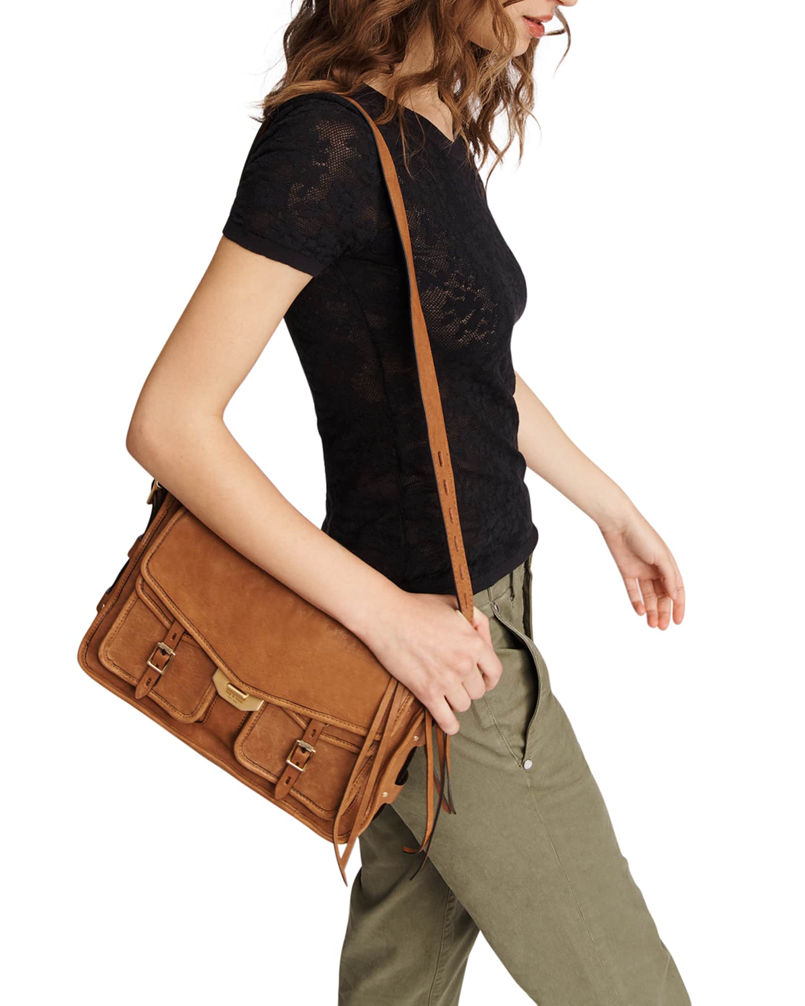 Field Leather Messenger Bag