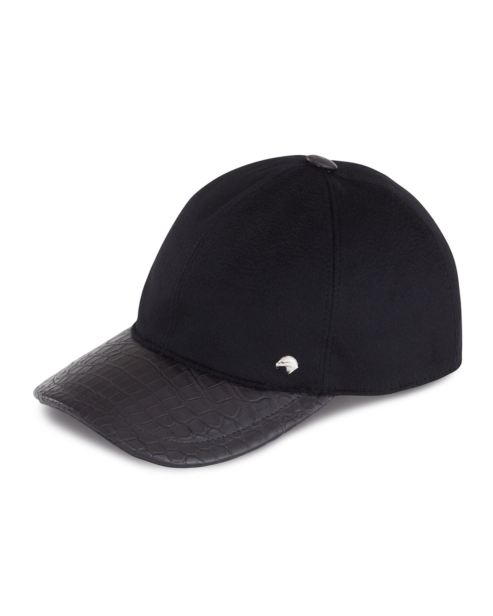 Casquette Baseball Luxe STEFANO RICCI Cuir Bleue Taille US M - Neuve Avec étiquettes