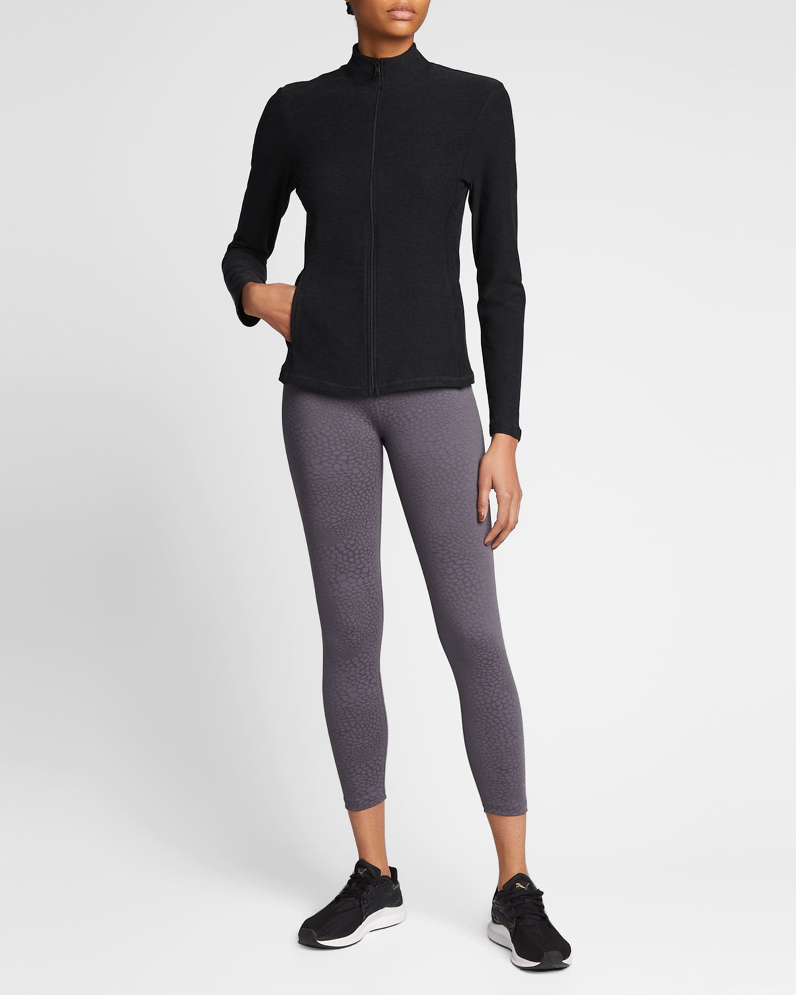 On the Go Mock-Neck Jacket 1