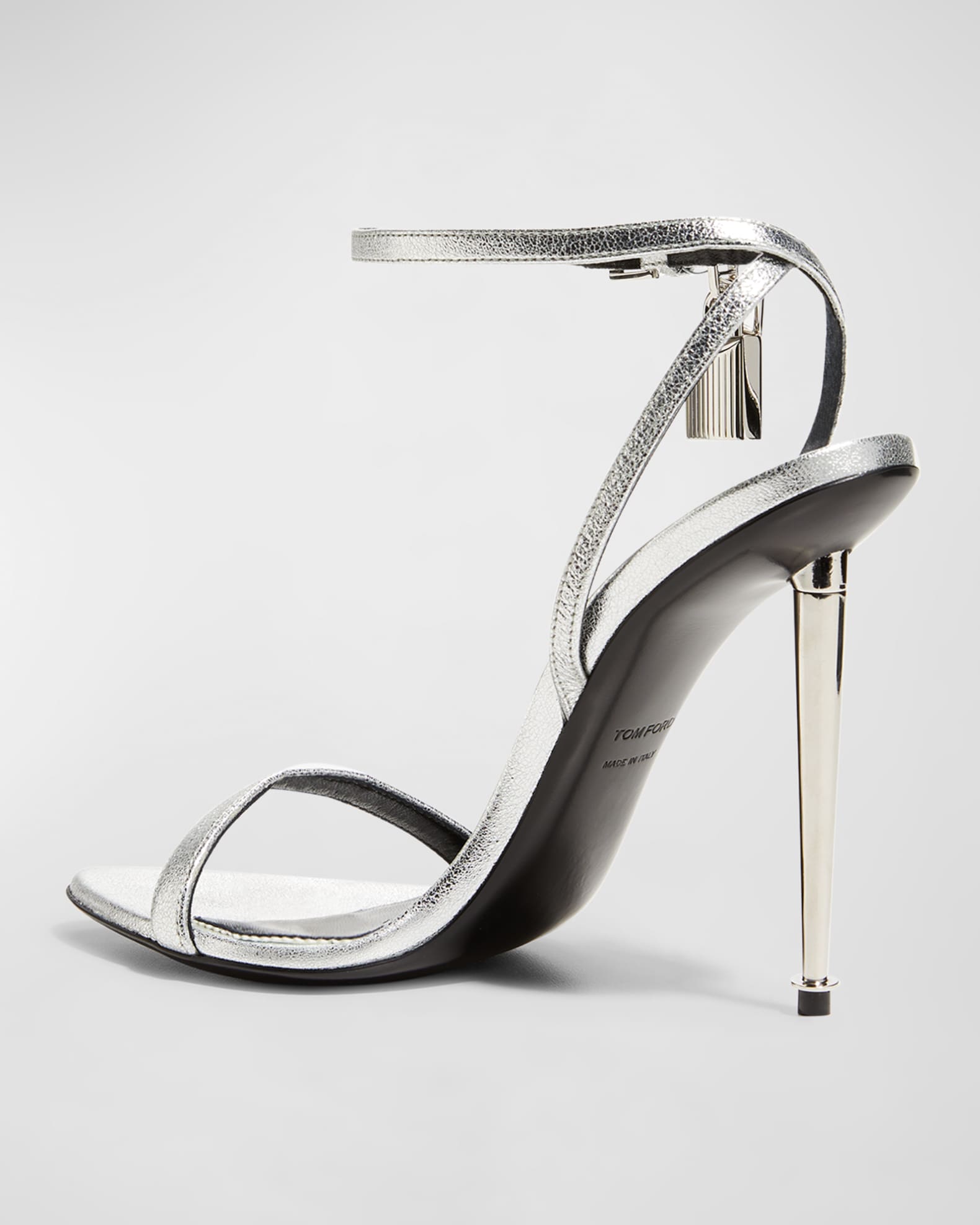 Tom ford silver heels 2025