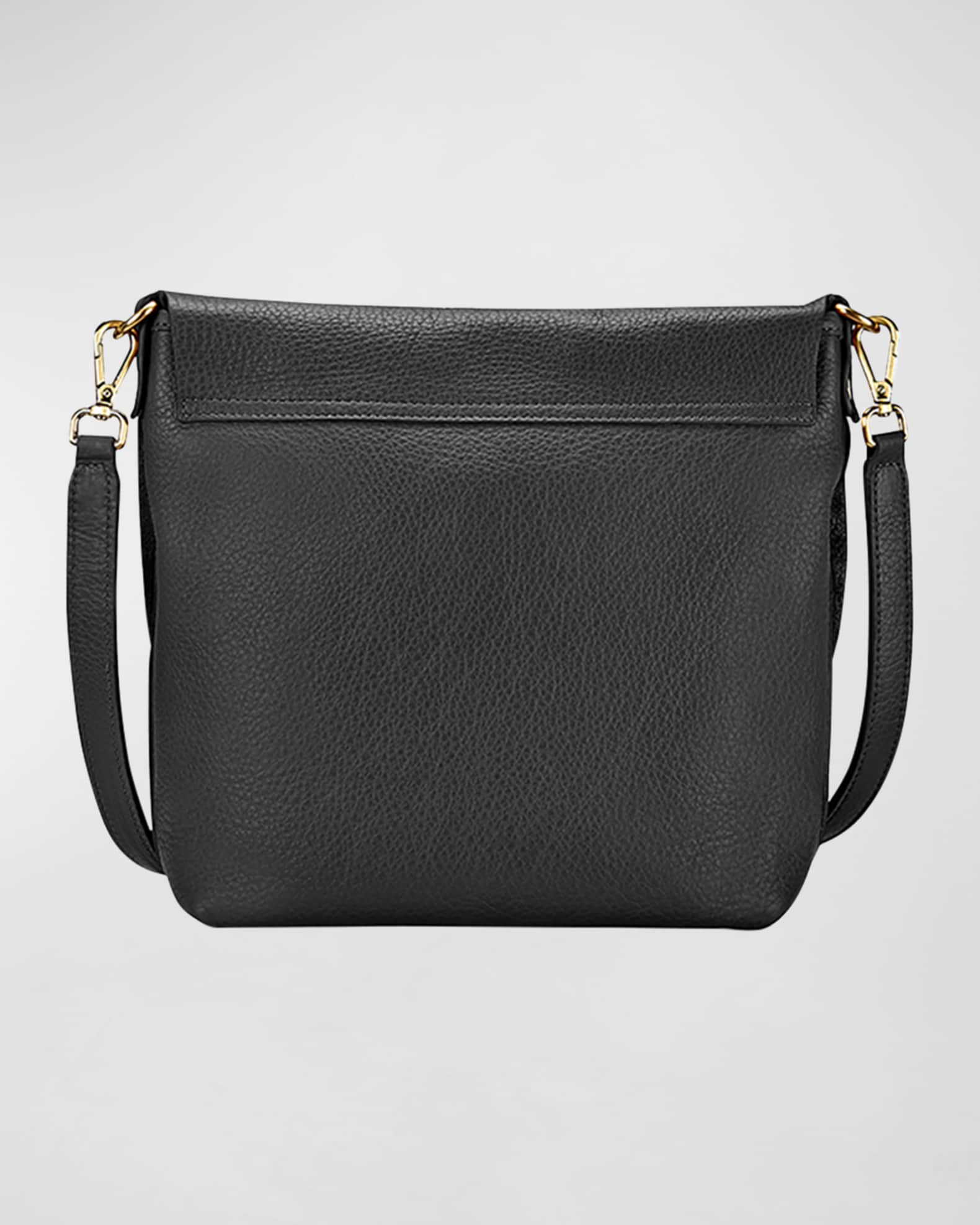 Gigi New York Andy Flap Leather Crossbody Bag