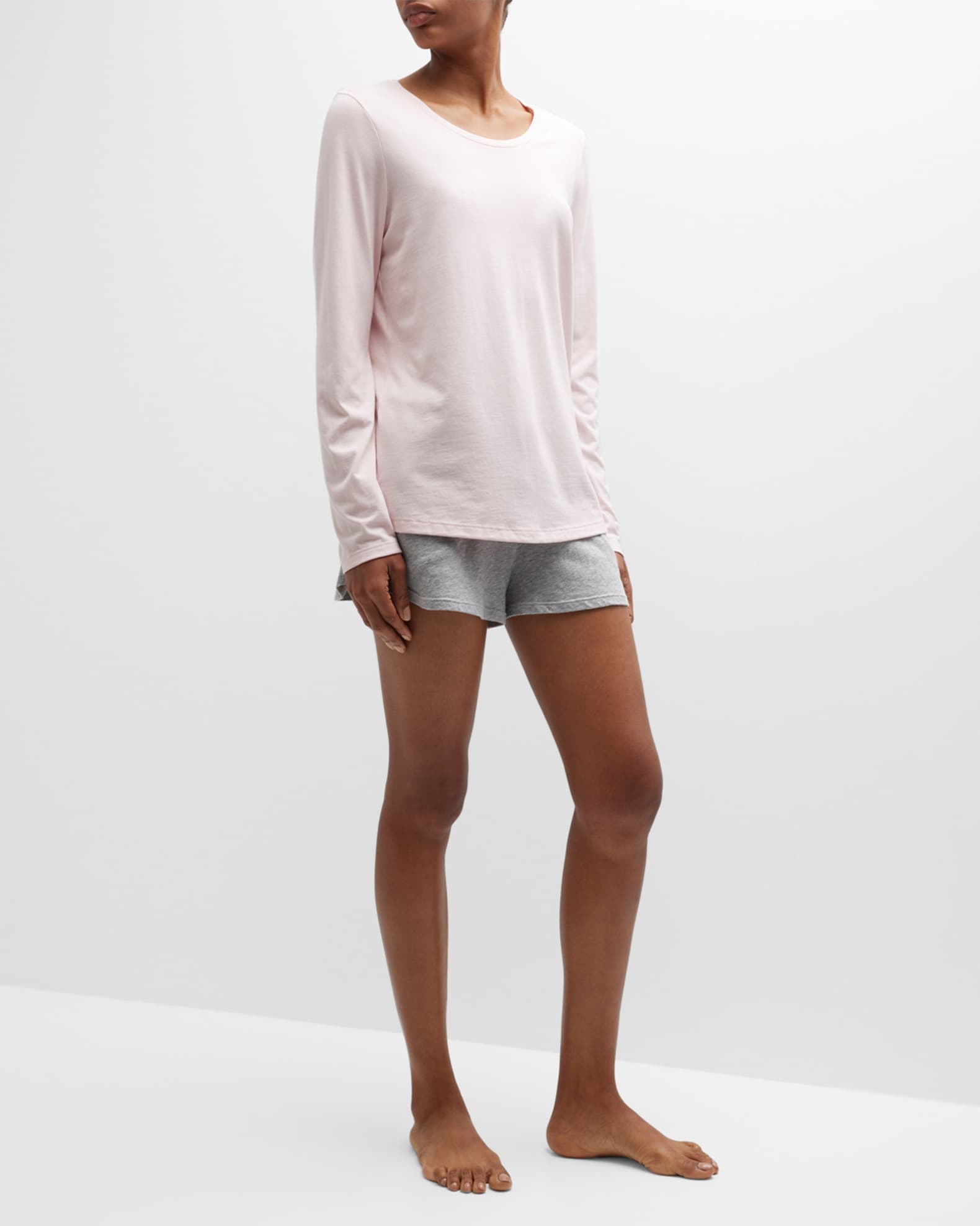 Hanro Sleep & Lounge Long-Sleeve T-Shirt | Neiman Marcus