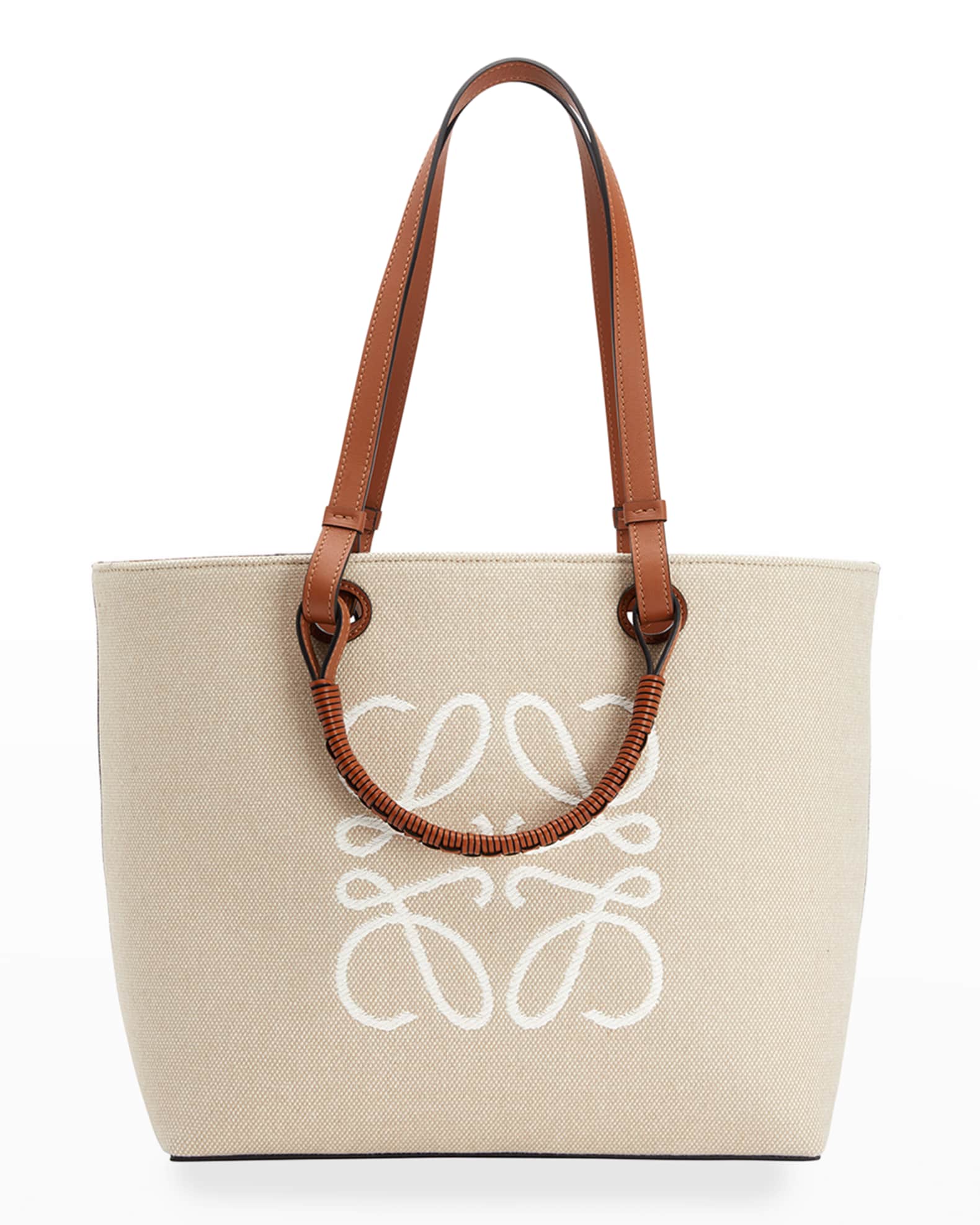 Loewe Anagram Shopping Tote Bag | Neiman Marcus