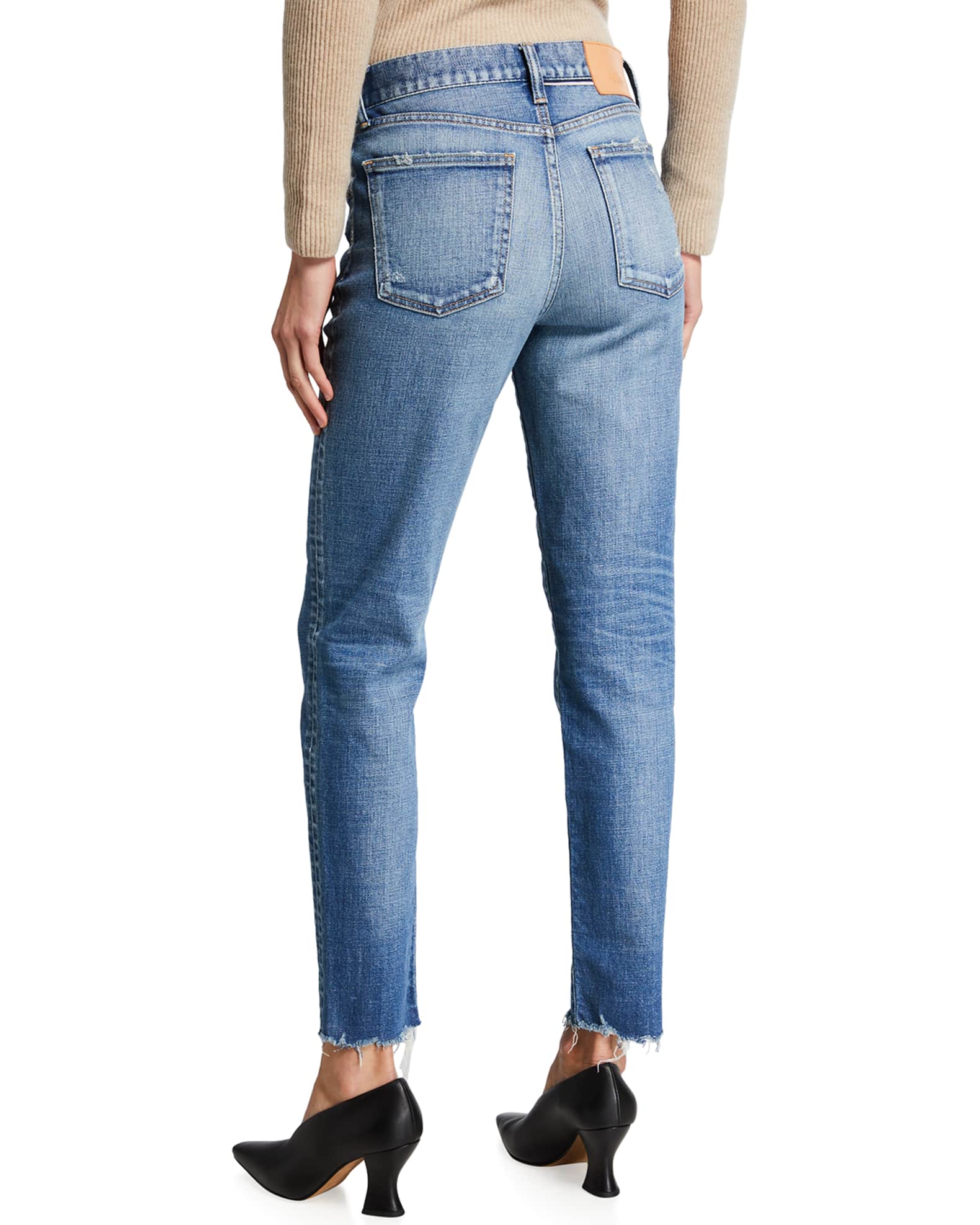Moussy - Raw Hem Jeans main image 1
