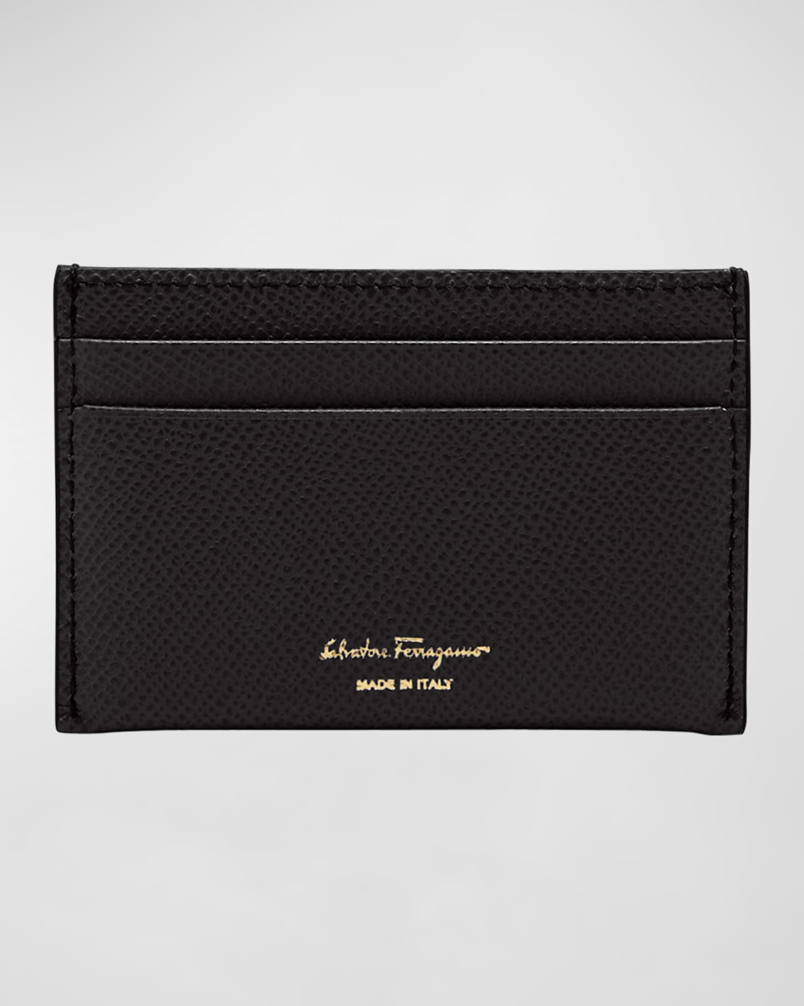 Gancini Leather Card Case 1