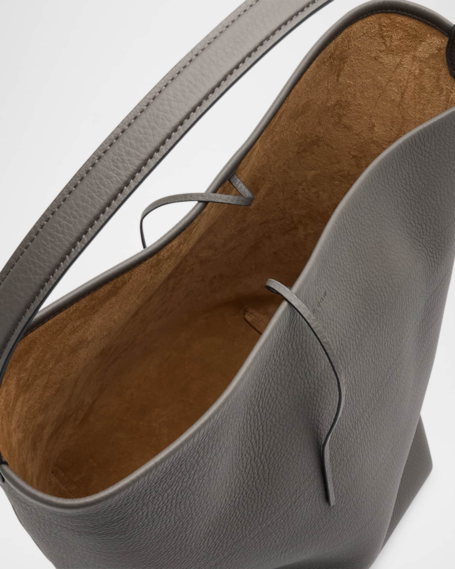 THE ROW N/S Park Tote Large in Lux Grained Calfksin | Neiman