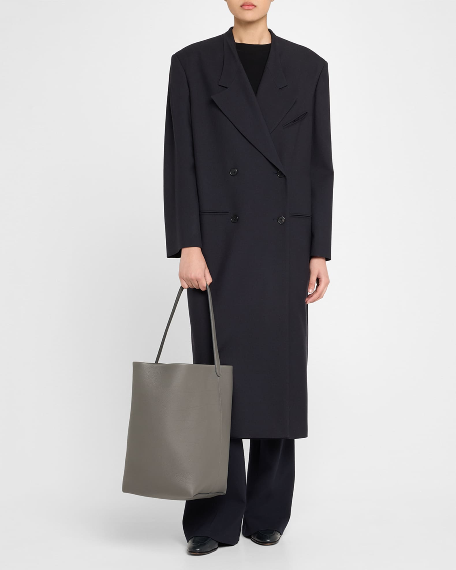 N/S Park Tote Large in Lux Grained Calfksin | Neiman Marcus