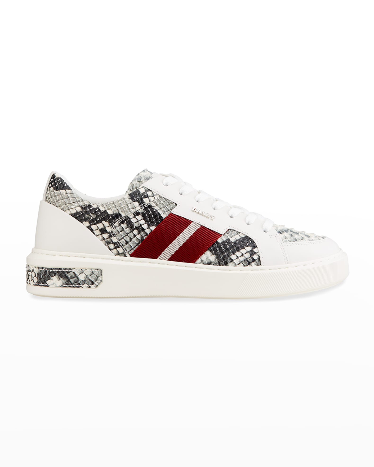 bally snake sneakers