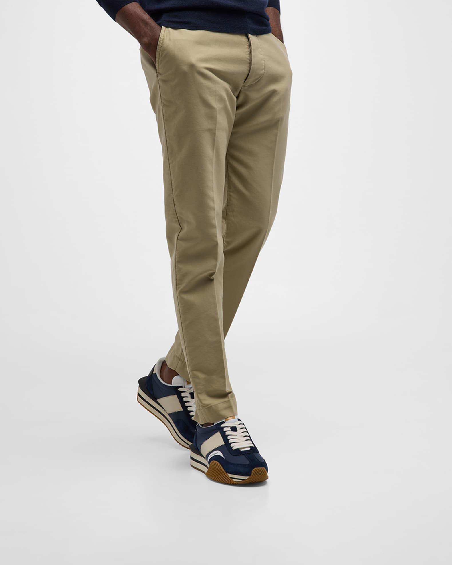 Men's James Colorblock Platform Low-Top Sneakers 1