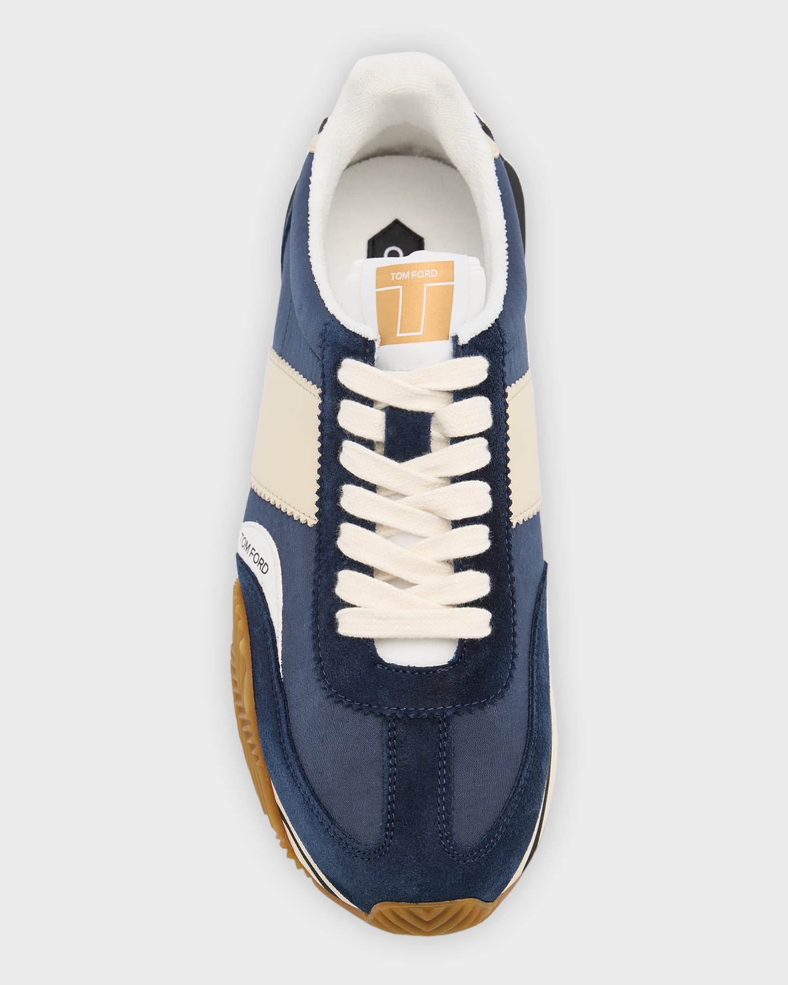 TOM FORD Men's James Colorblock Platform Low-Top Sneakers