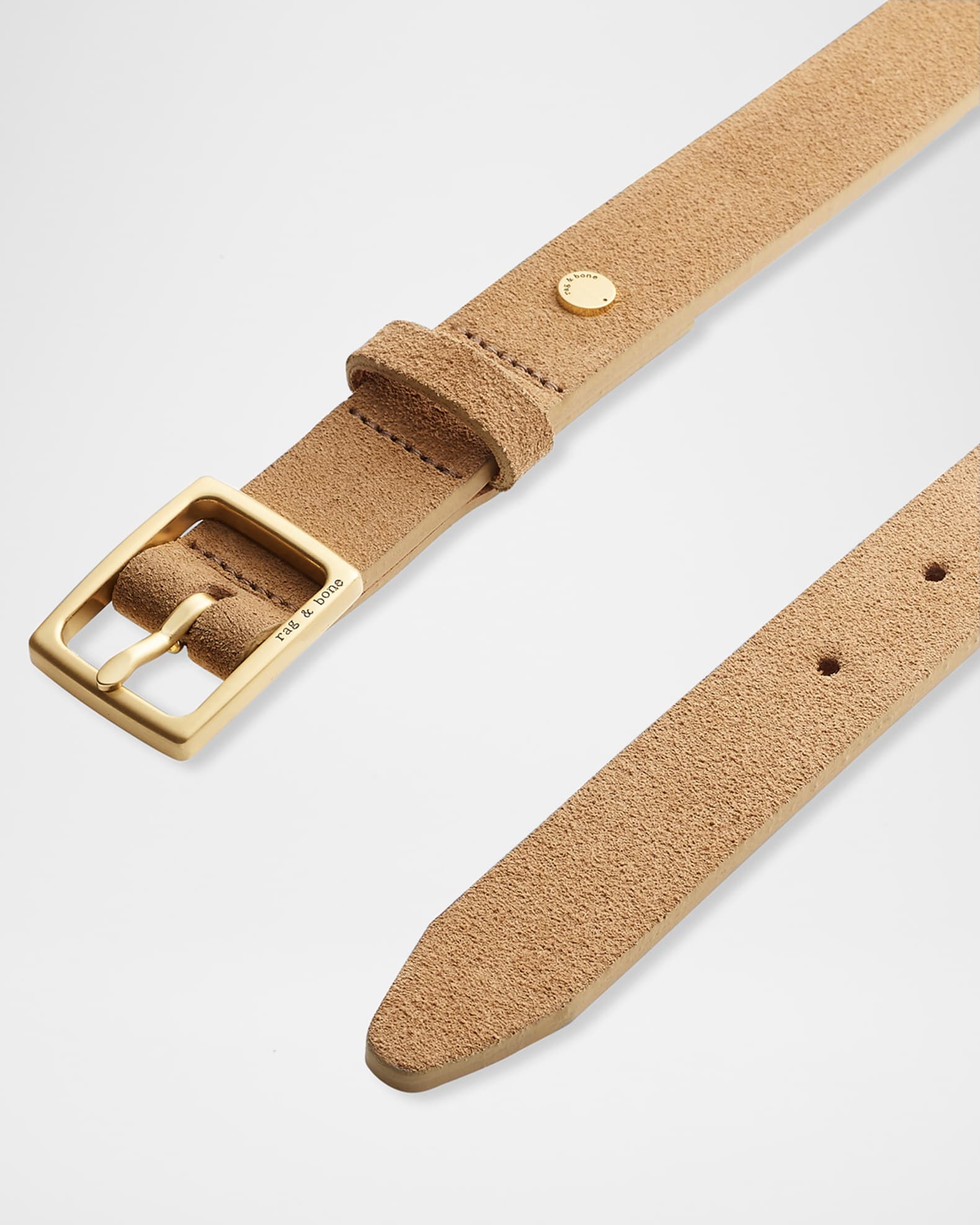 Baby Boyfriend Suede Belt 1