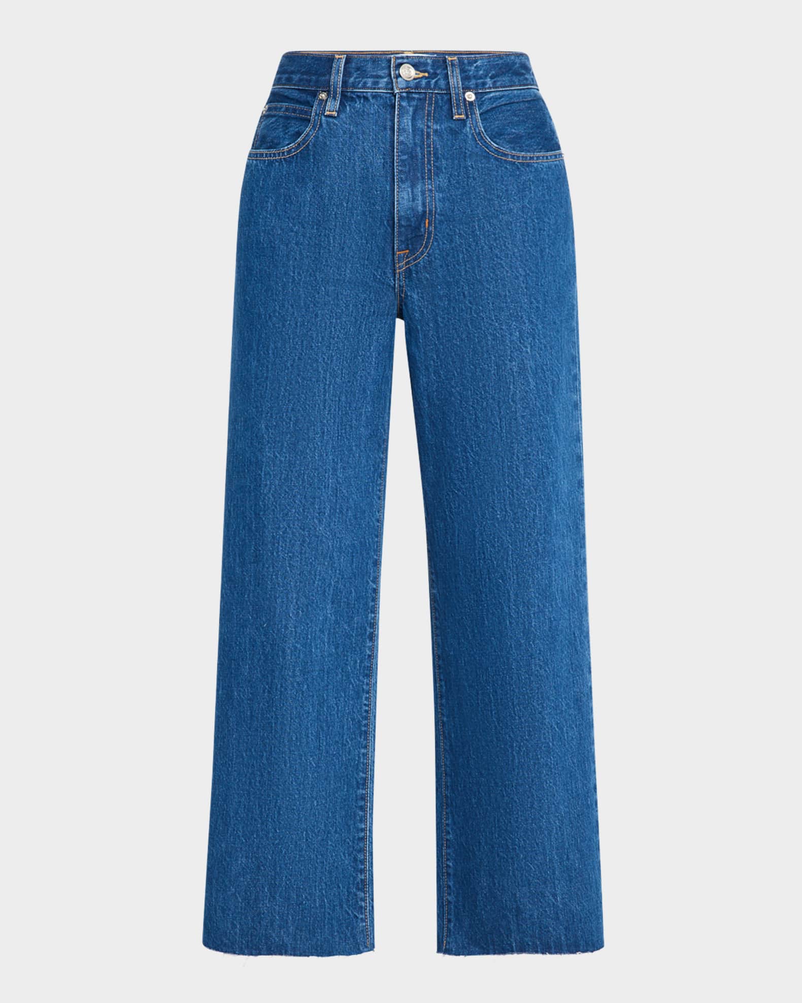 Grace Cropped Jeans with Released Hem 0