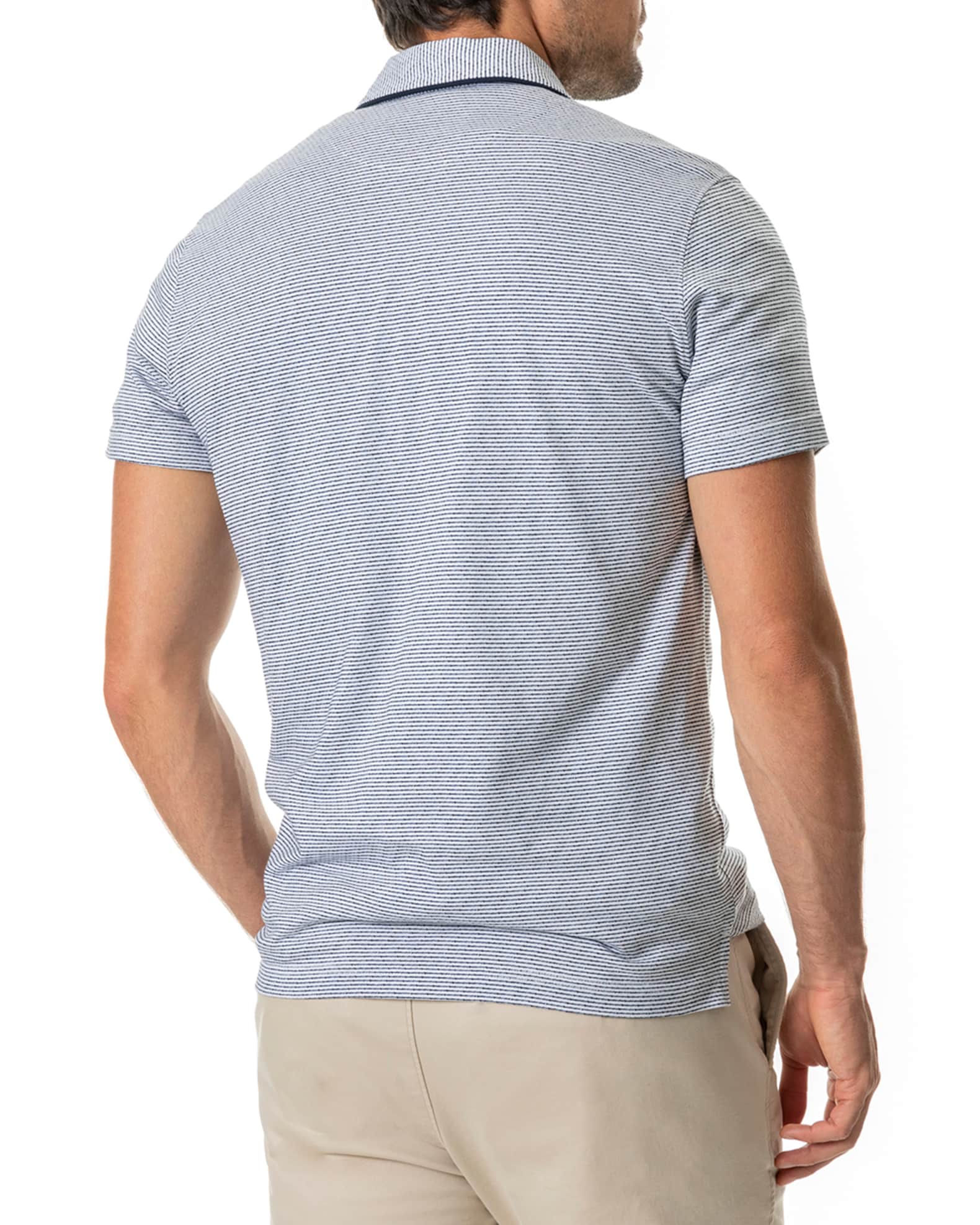 Rodd & Gunn Men's Big River Jacquard Knit Polo Shirt | Neiman Marcus