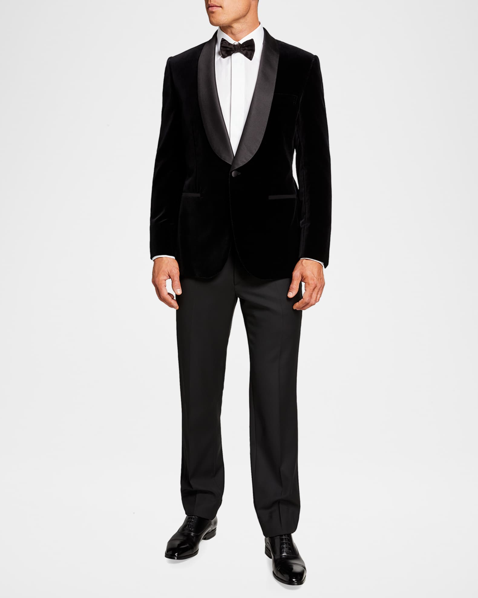 Men's Cotton Tuxedo Pants 1