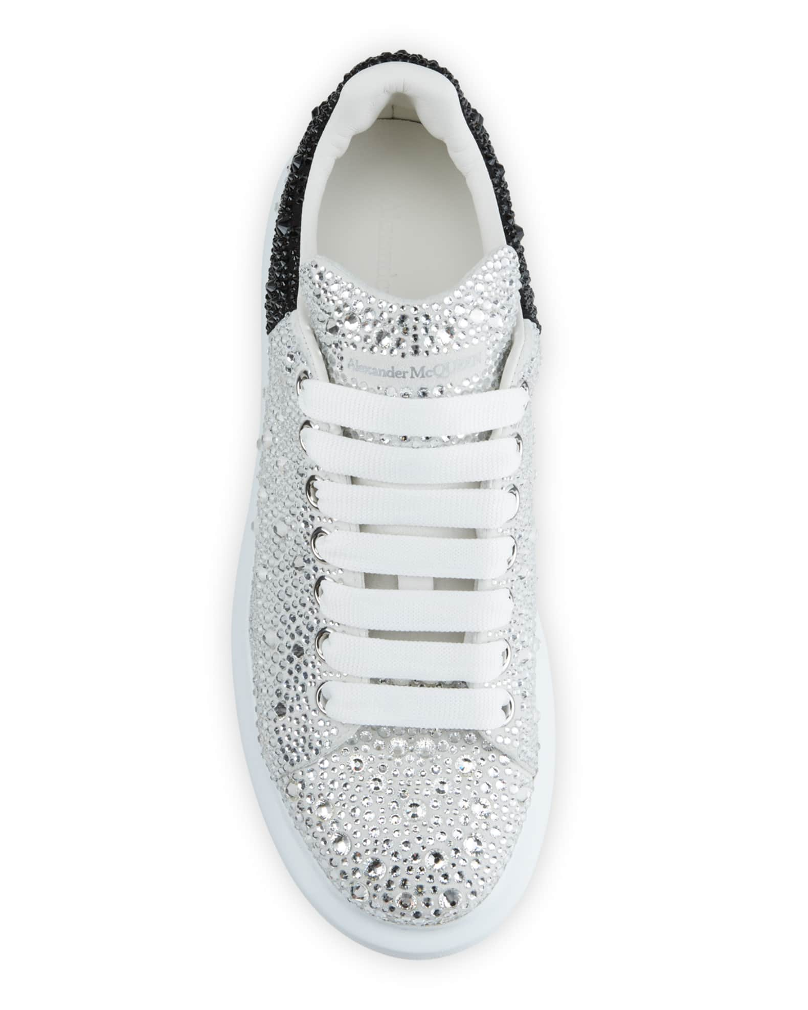 Alexander McQueen Oversized White Porcelain Crystal (Women's)