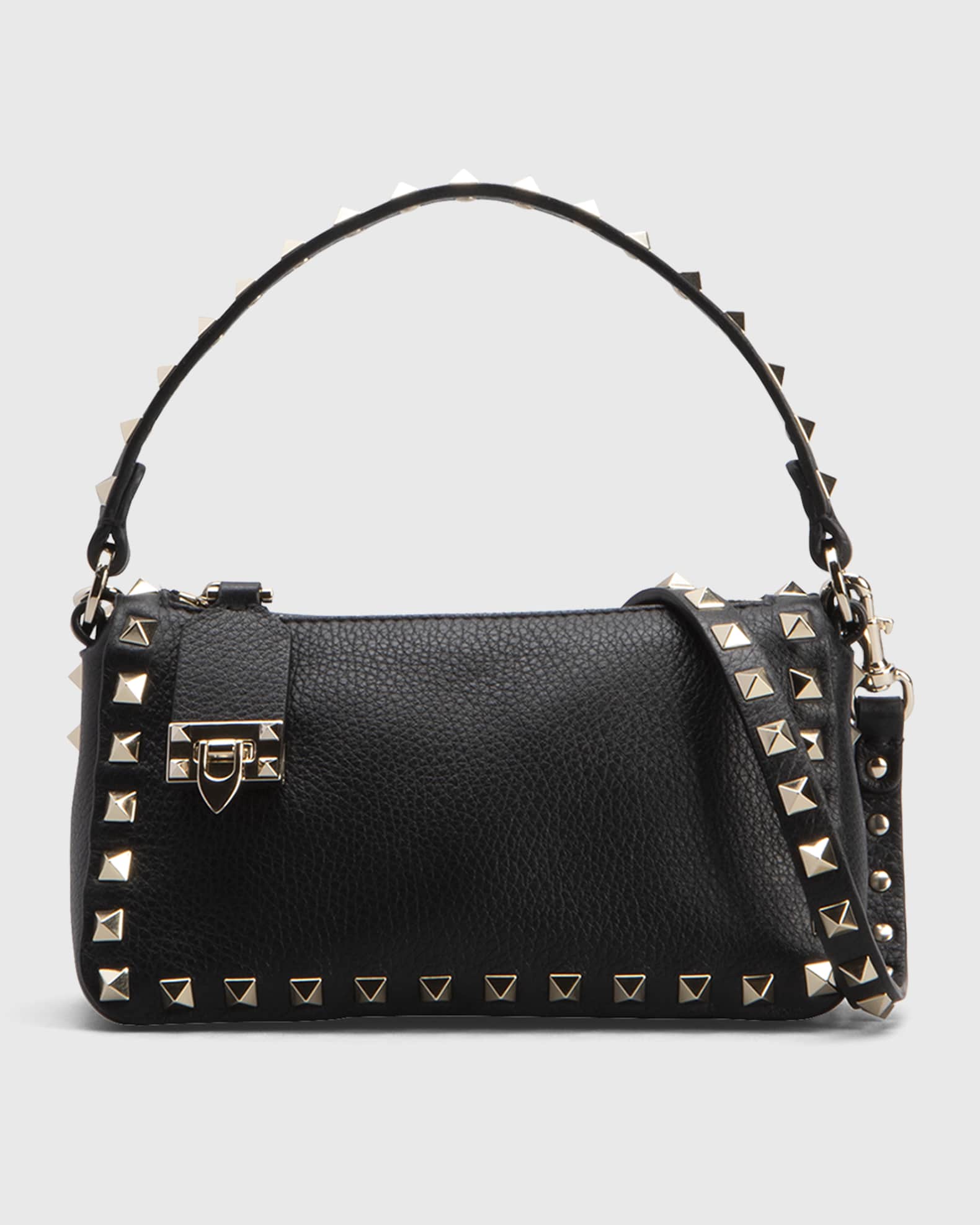 Rockstud Calfksin Small Shoulder Bag 0