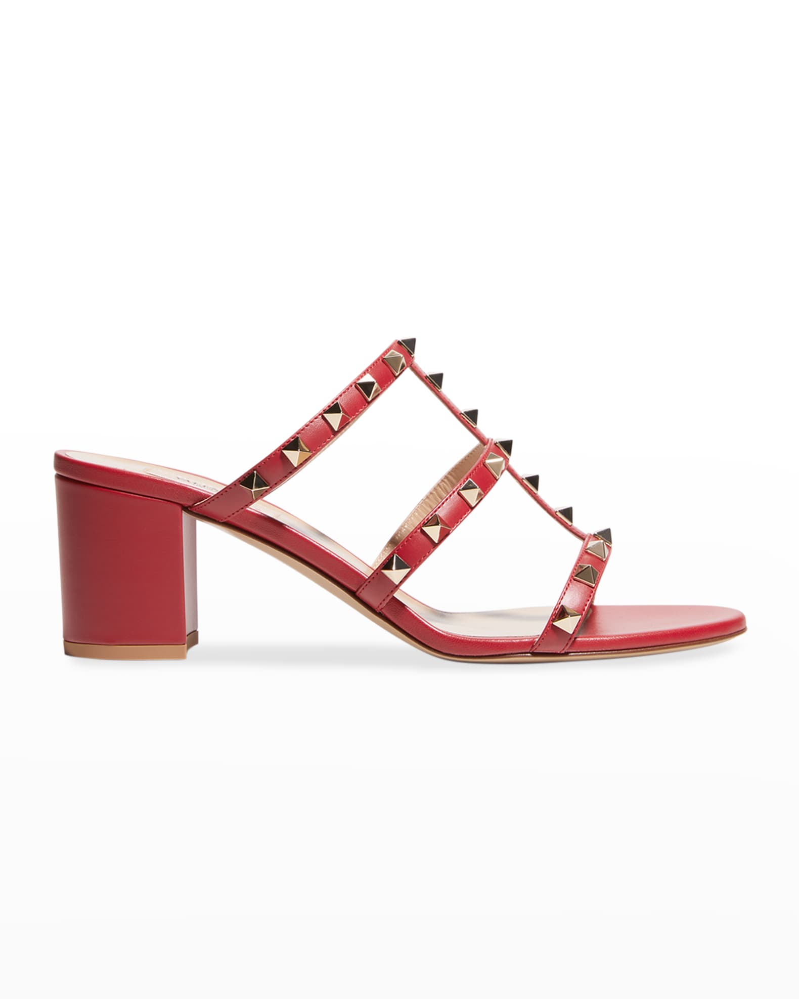 valentino garavani rockstud caged sandals