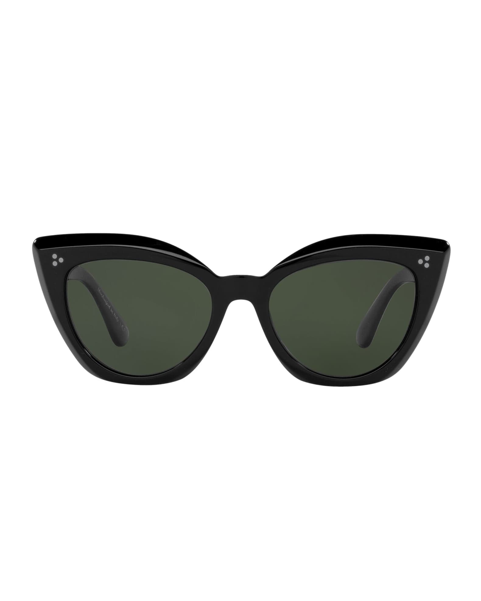 Oliver Peoples Laiya Dramatic Acetate Cat-Eye Sunglasses | Neiman Marcus