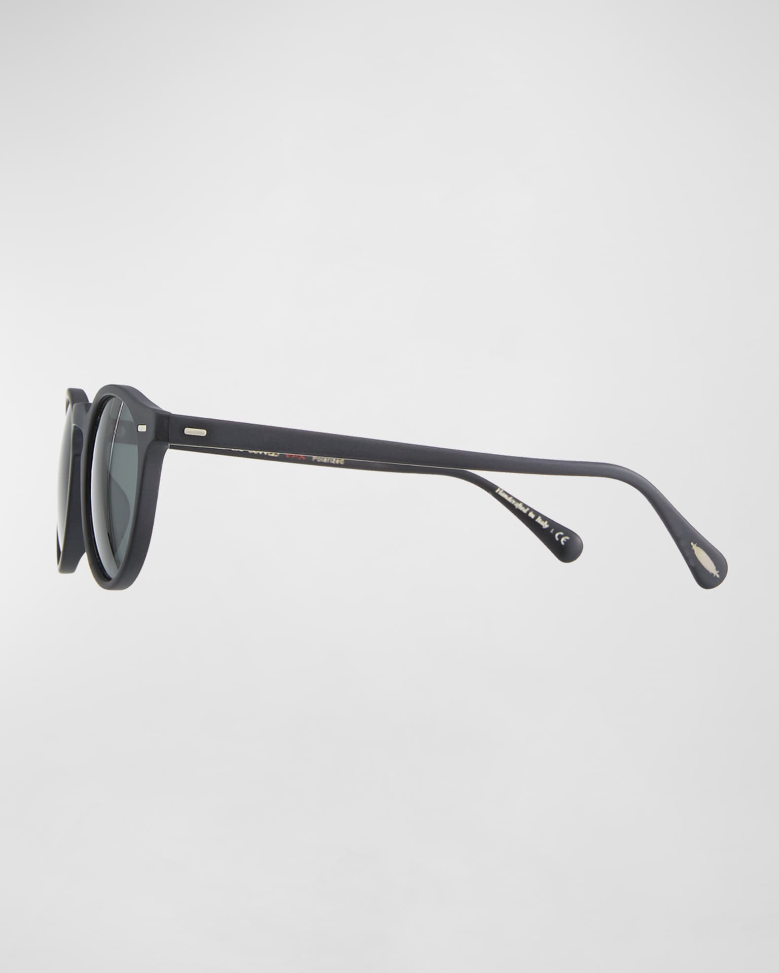 Oliver Peoples Men's Gregory Peck Polarized Round Sunglasses | Neiman ...