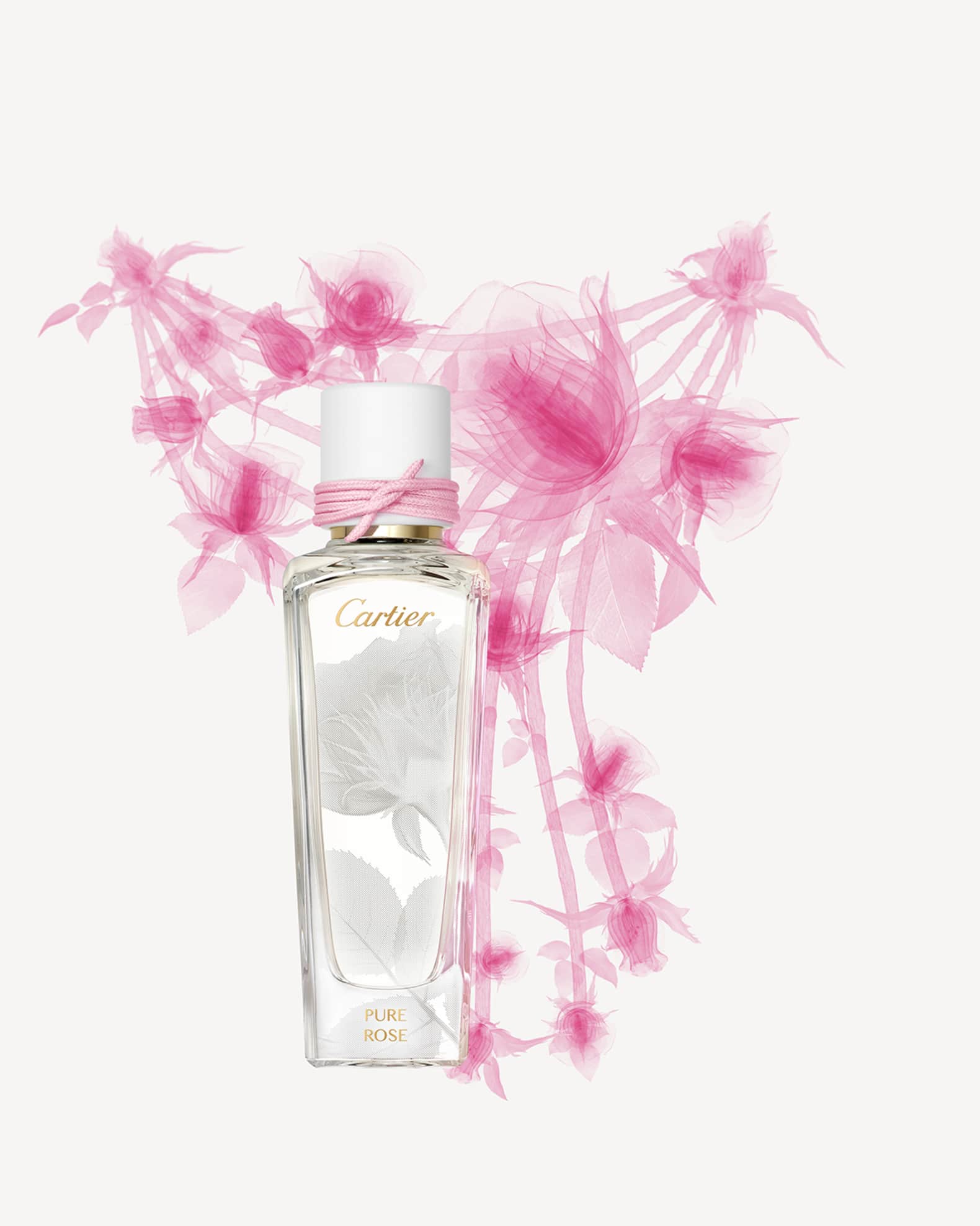Cartier Les Epures de Parfum Pure Rose Eau de Toilette, 2.5 oz