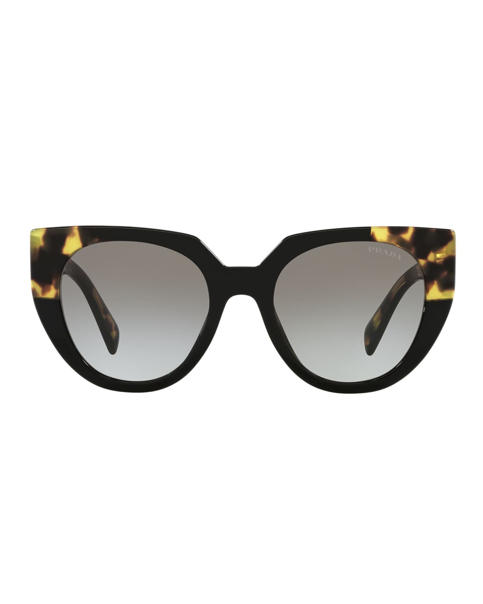 Prada Oversized Acetate Cat-Eye Sunglasses | Neiman Marcus