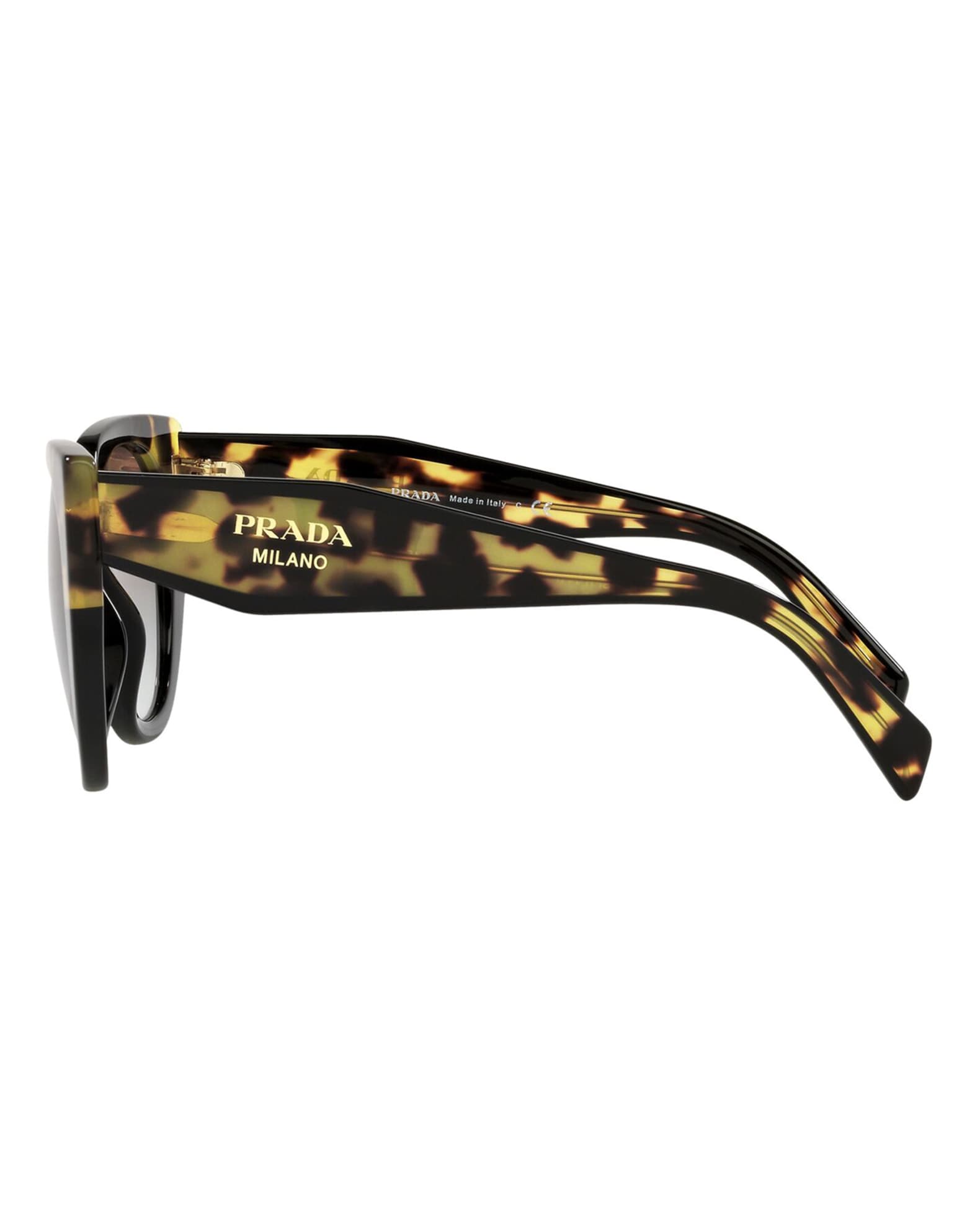 Prada Oversized Acetate Cat-Eye Sunglasses | Neiman Marcus