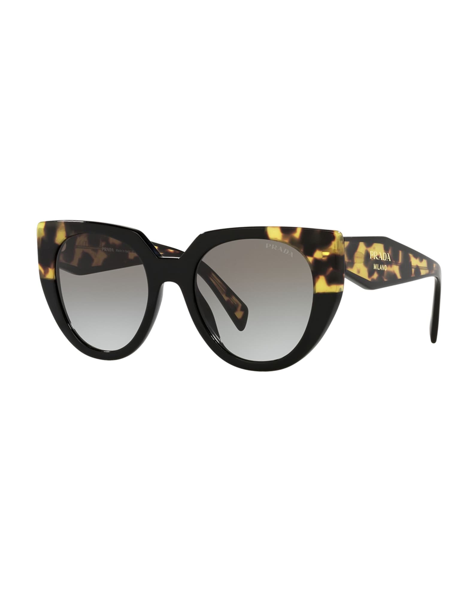 Oversized Acetate Cat Eye Sunglasses