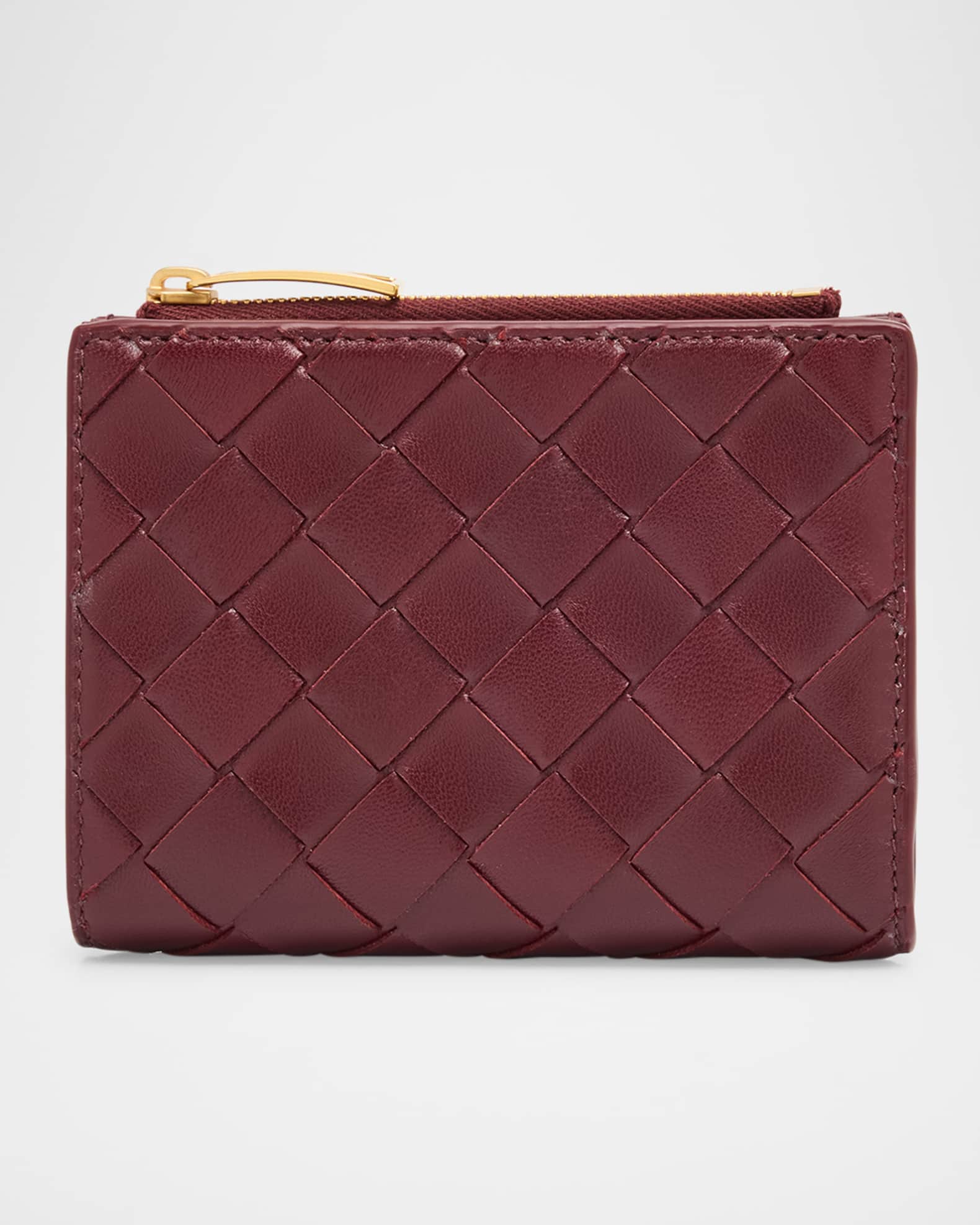 Bottega Veneta Small Bifold Zip Wallet | Neiman Marcus