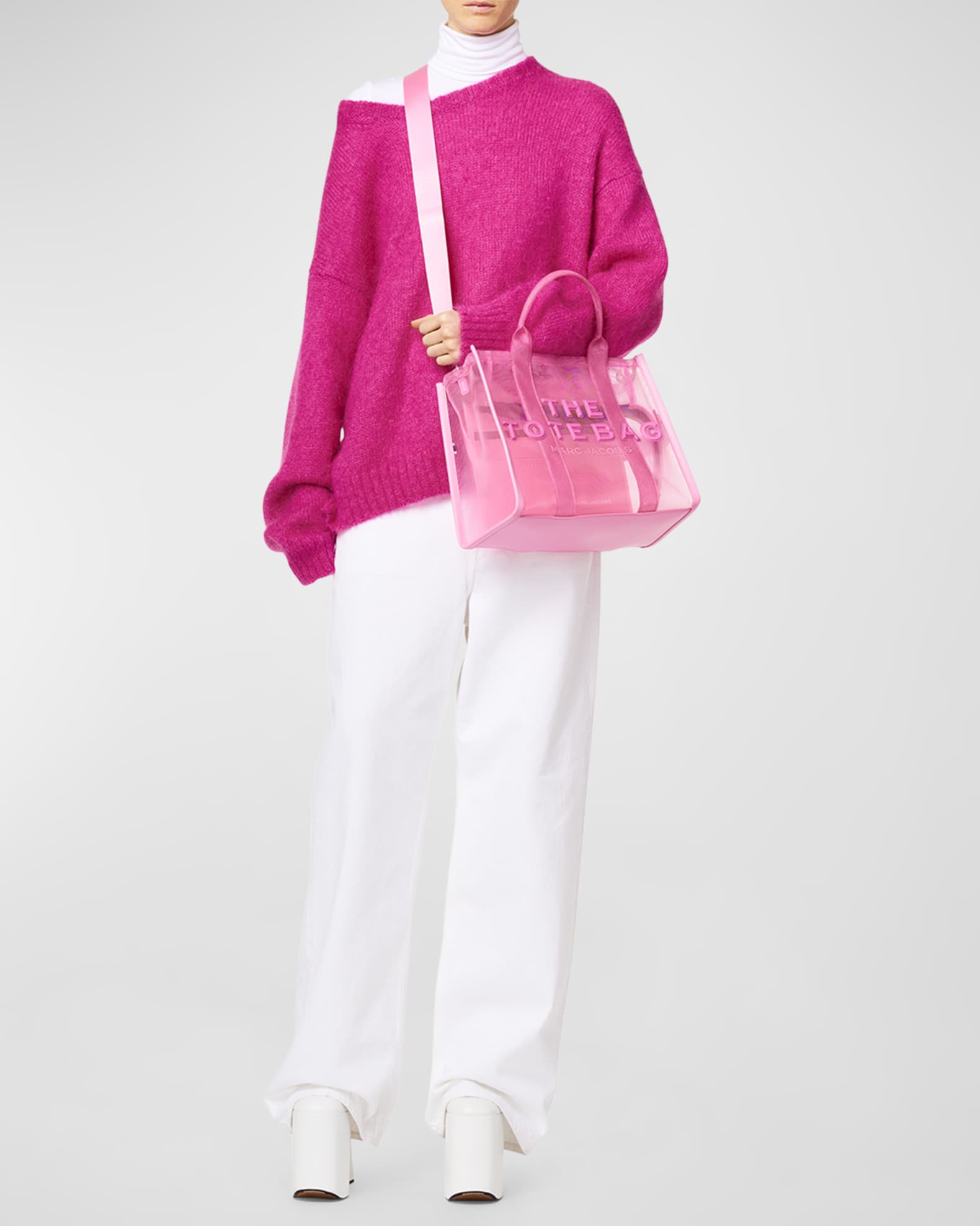 Neon pink hotsell marc jacobs bag