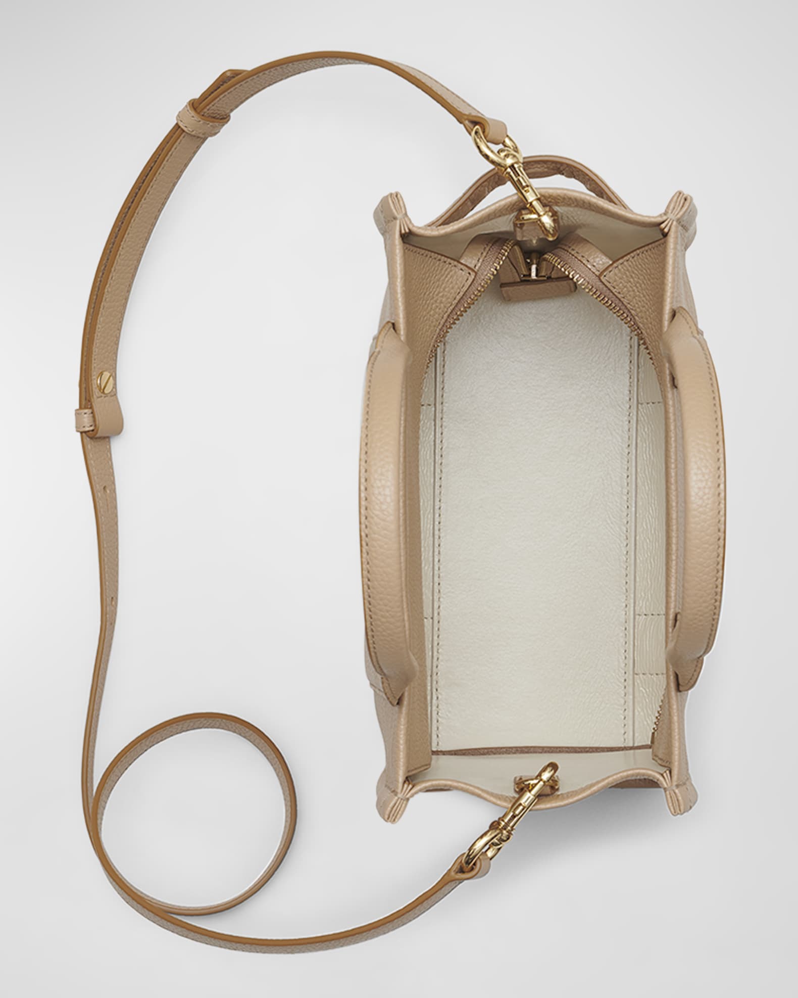 The Small Leather Tote Bag