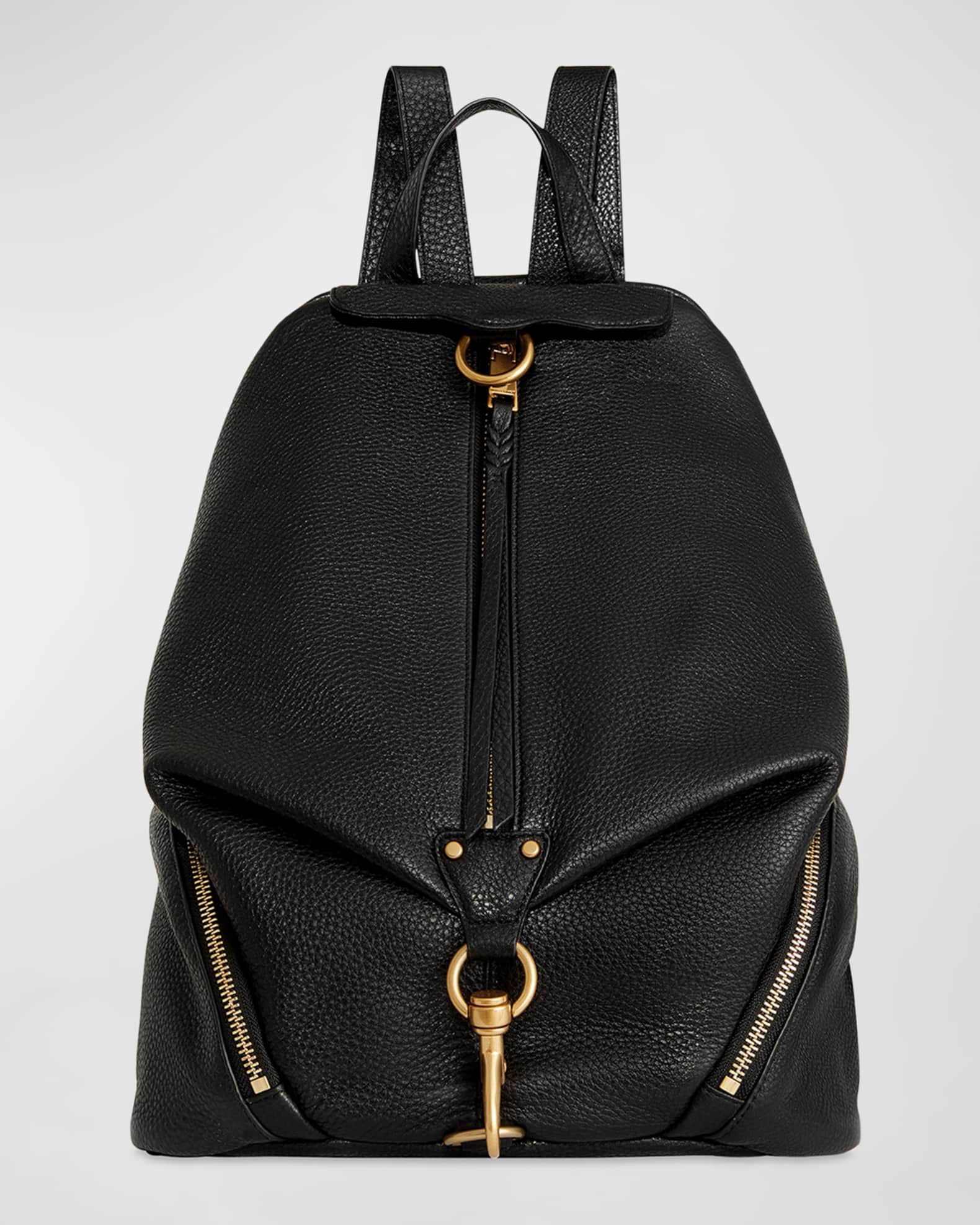 Rebecca minkoff leather backpack online