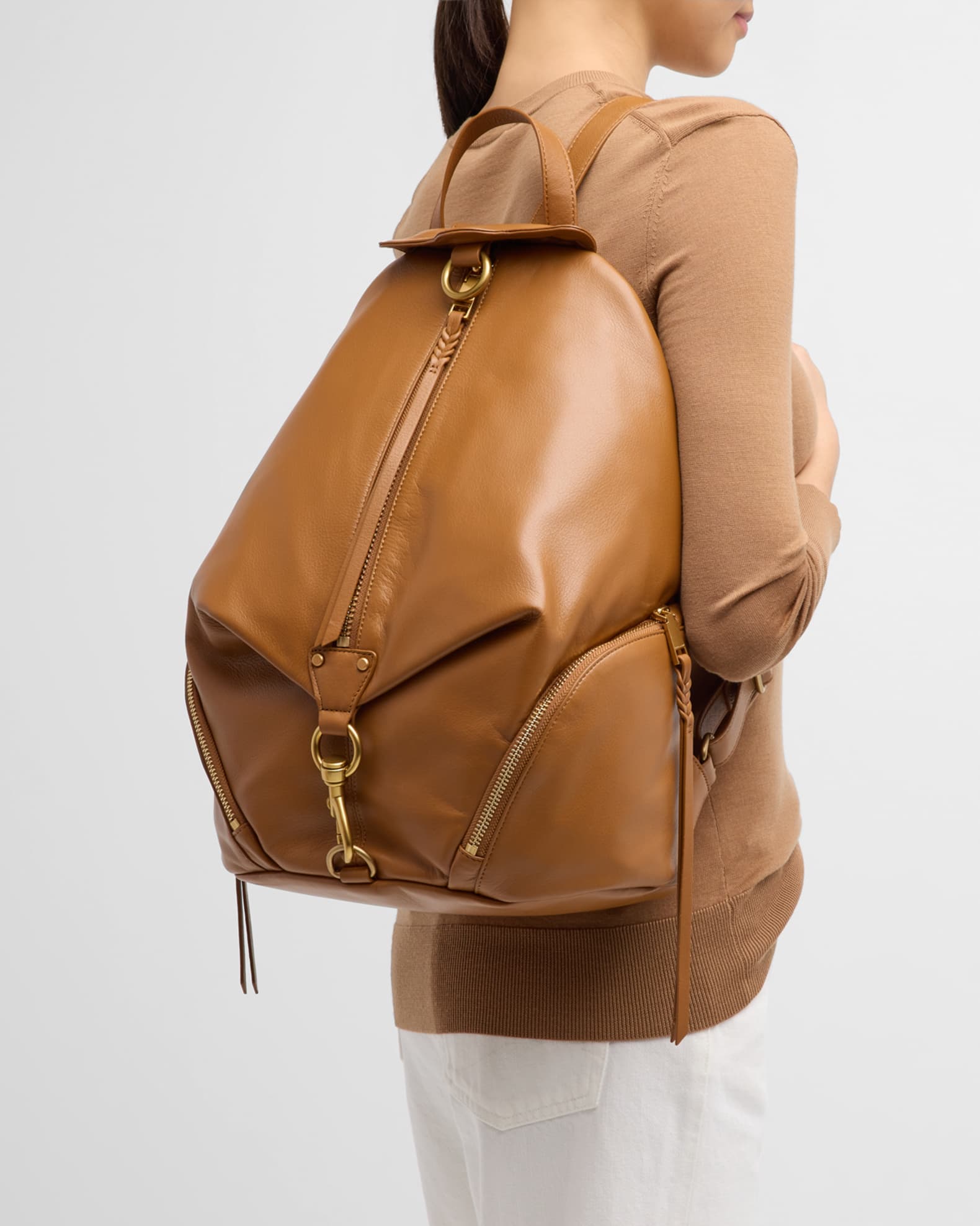 美品Rebecka Minkoff Jumbo バックパック　L Rebecca Minkoff Jumbo Julian Leather Backpack | Neiman Marcus