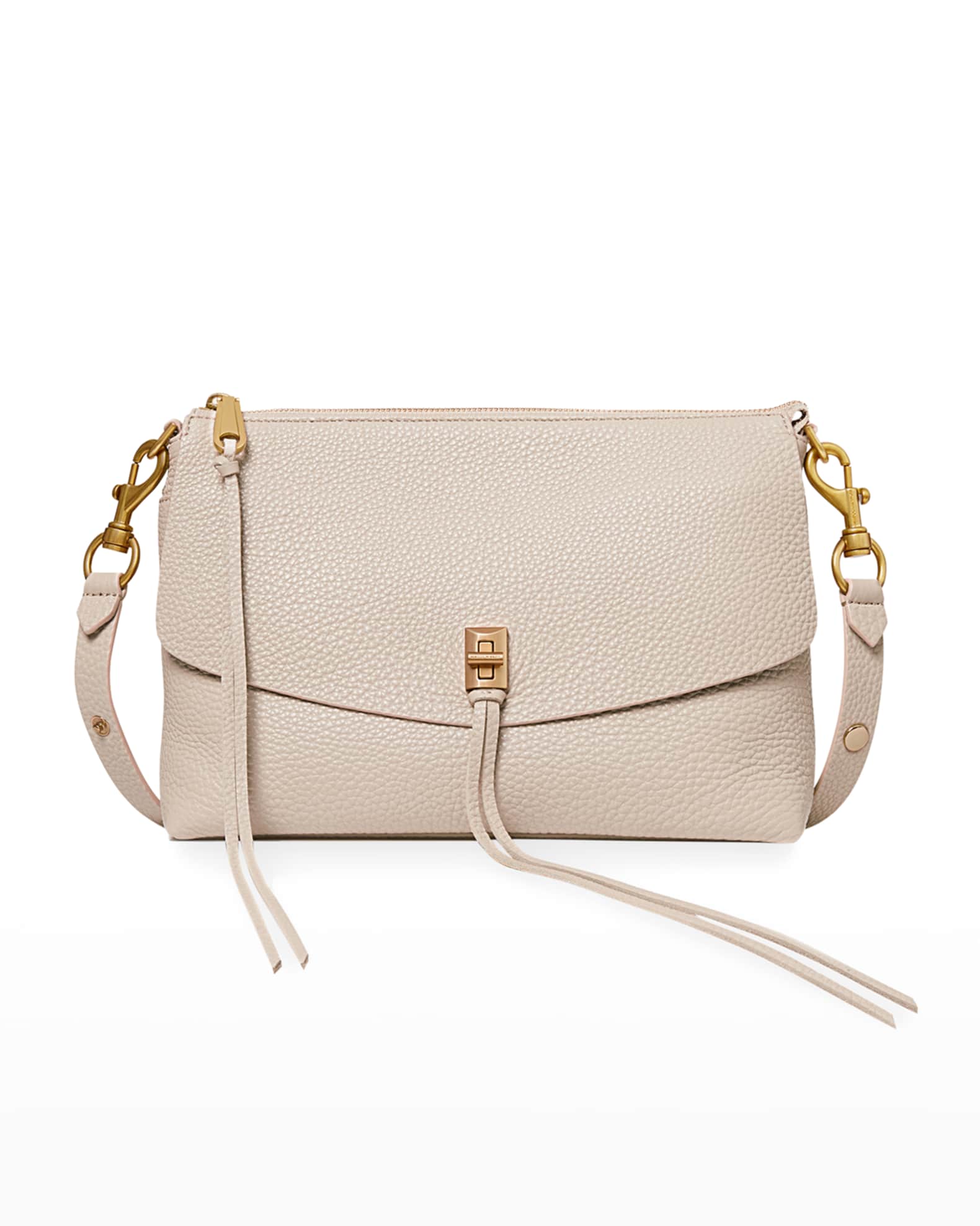 Rebecca Minkoff Darren Zip Leather Shoulder Bag Neiman Marcus