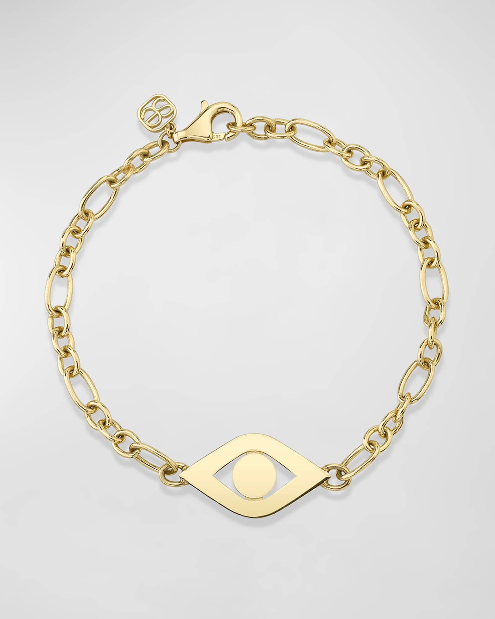 Extra-Large Evil Eye Link Bracelet 0