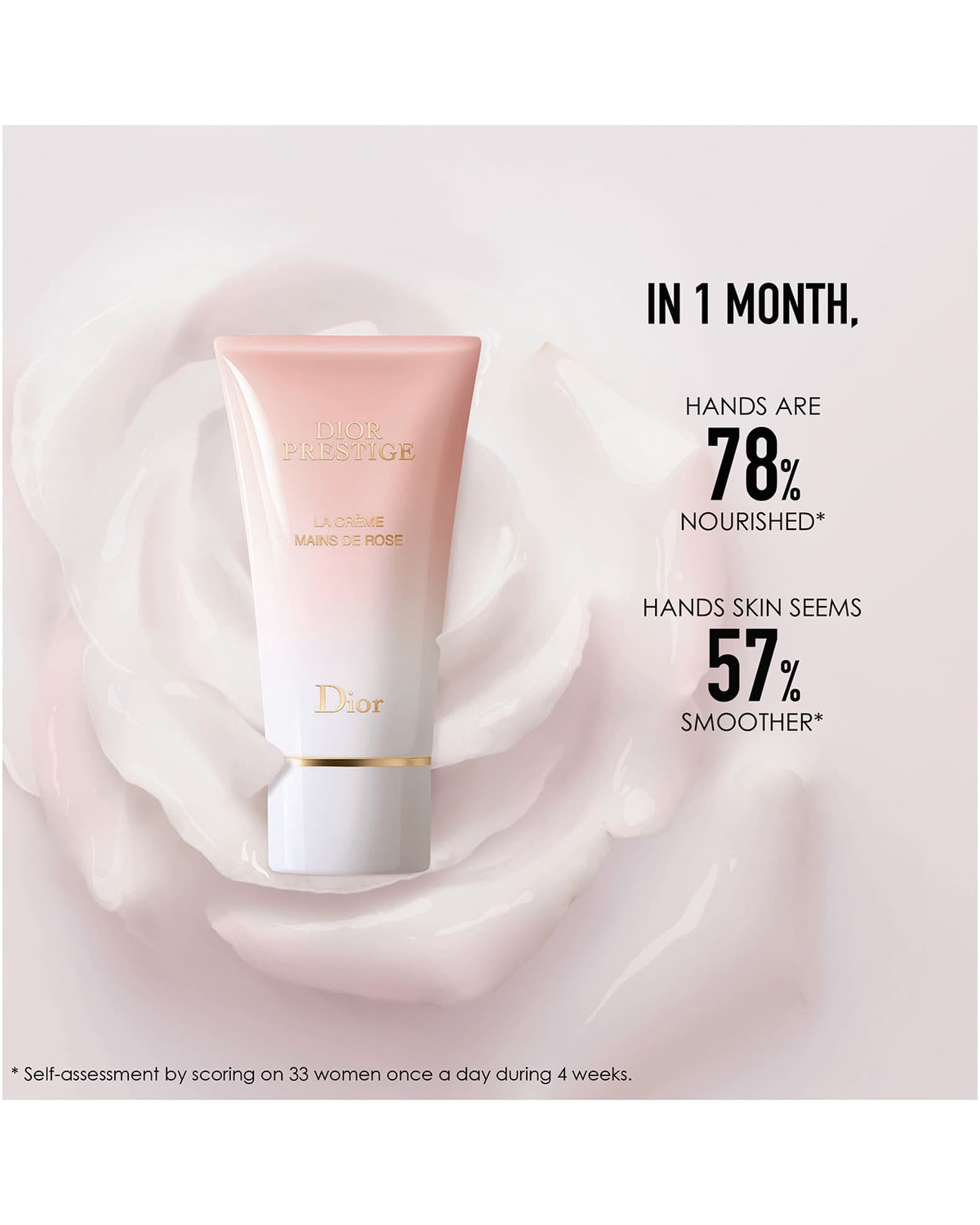 Dior La Creme Mains de Rose Hand Cream