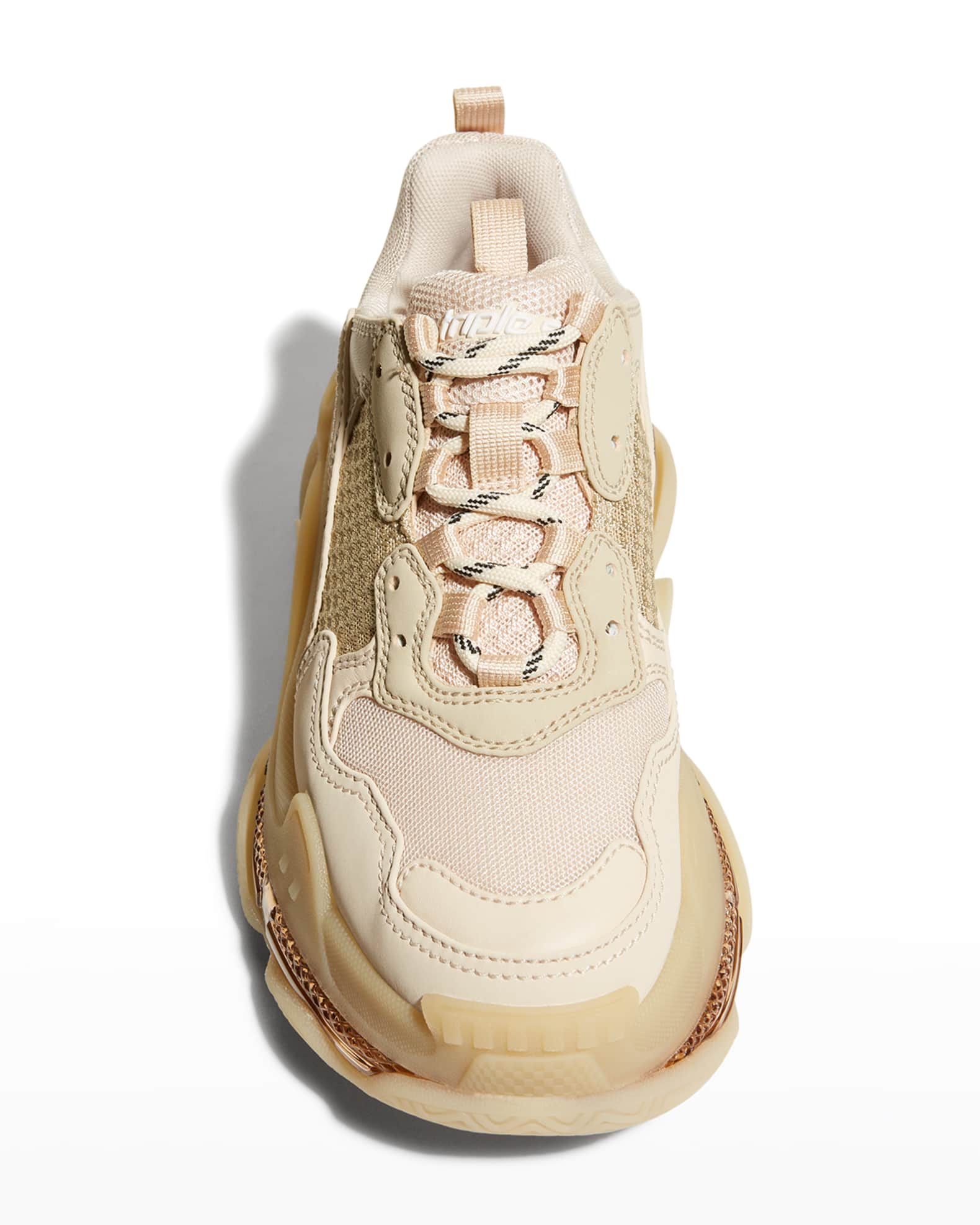 Balenciaga Triple S Air Nylon Sneakers | Neiman Marcus