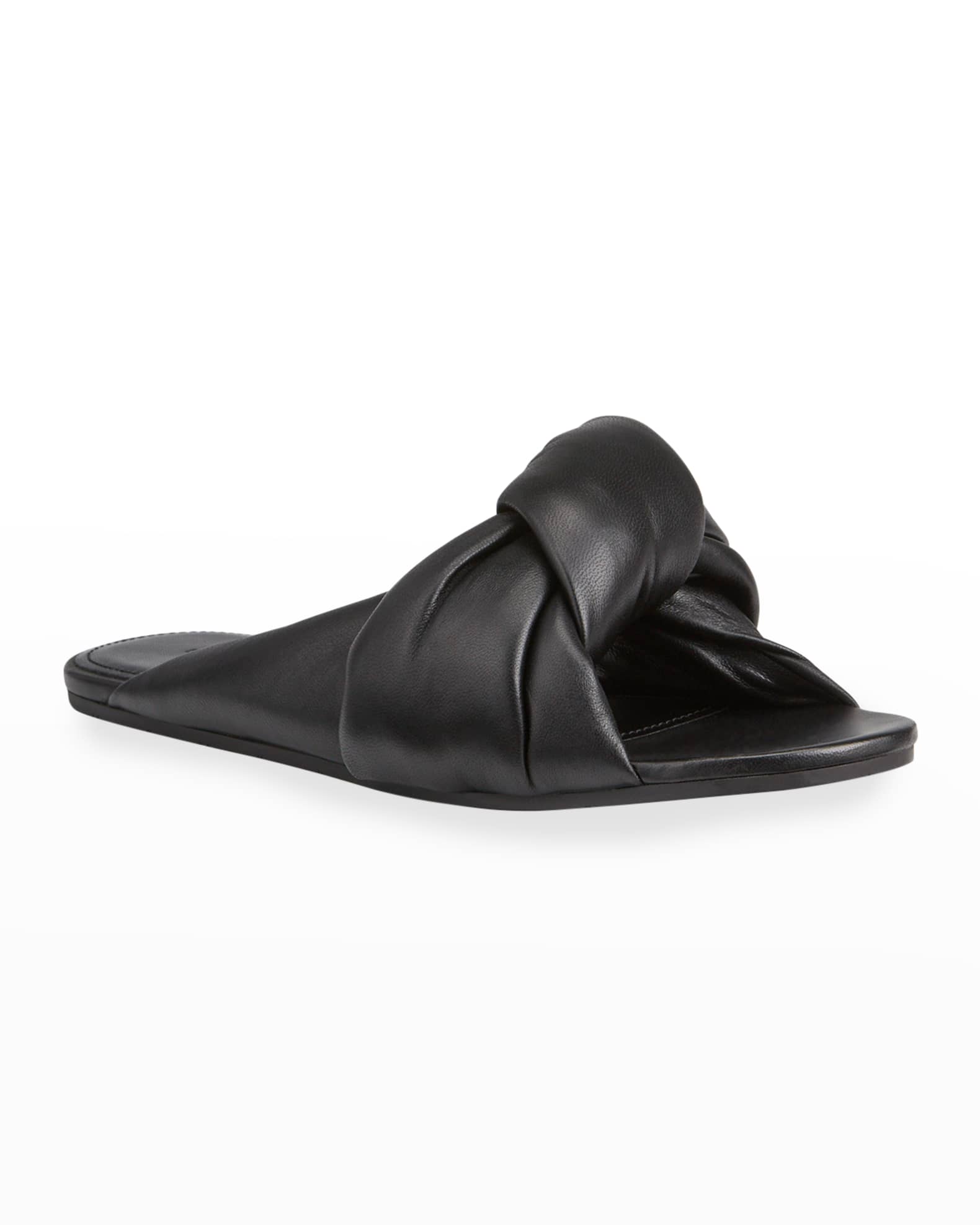 balenciaga drapy slides