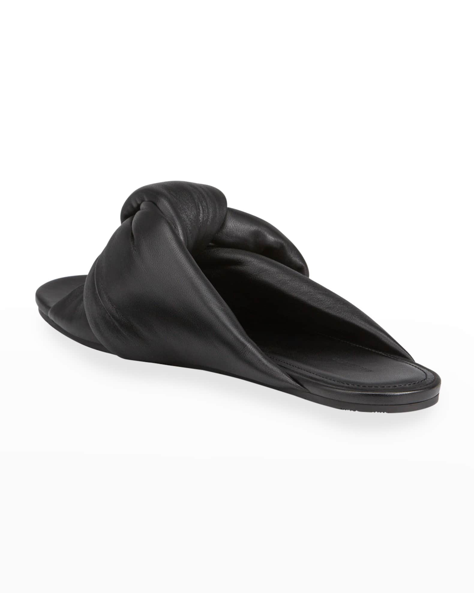 balenciaga drapy slides