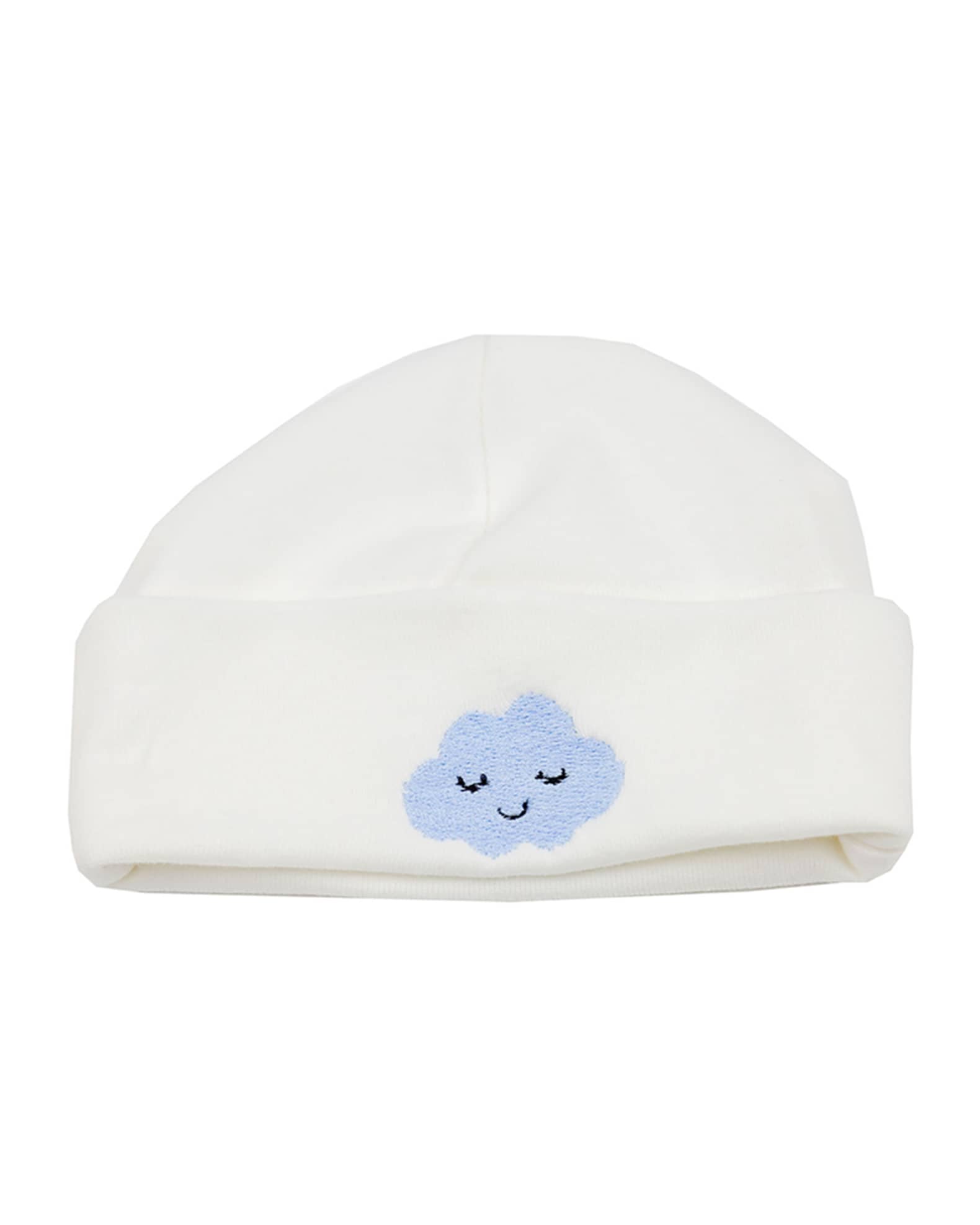 Boy's Sleepy Time Cloud Cotton Gown, Size 0-3M 1