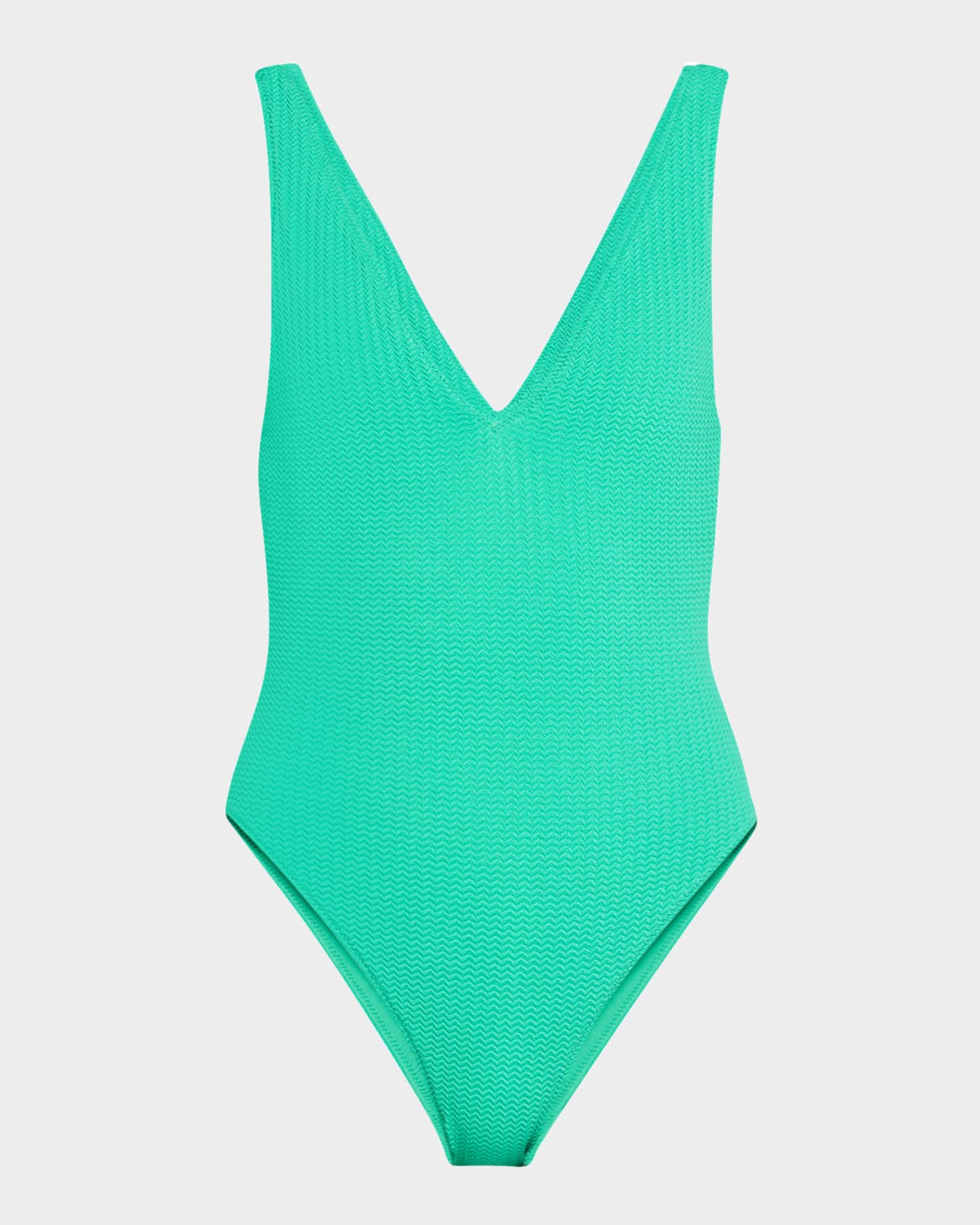 Seafolly Deep VNeck OnePiece Swimsuit Neiman Marcus