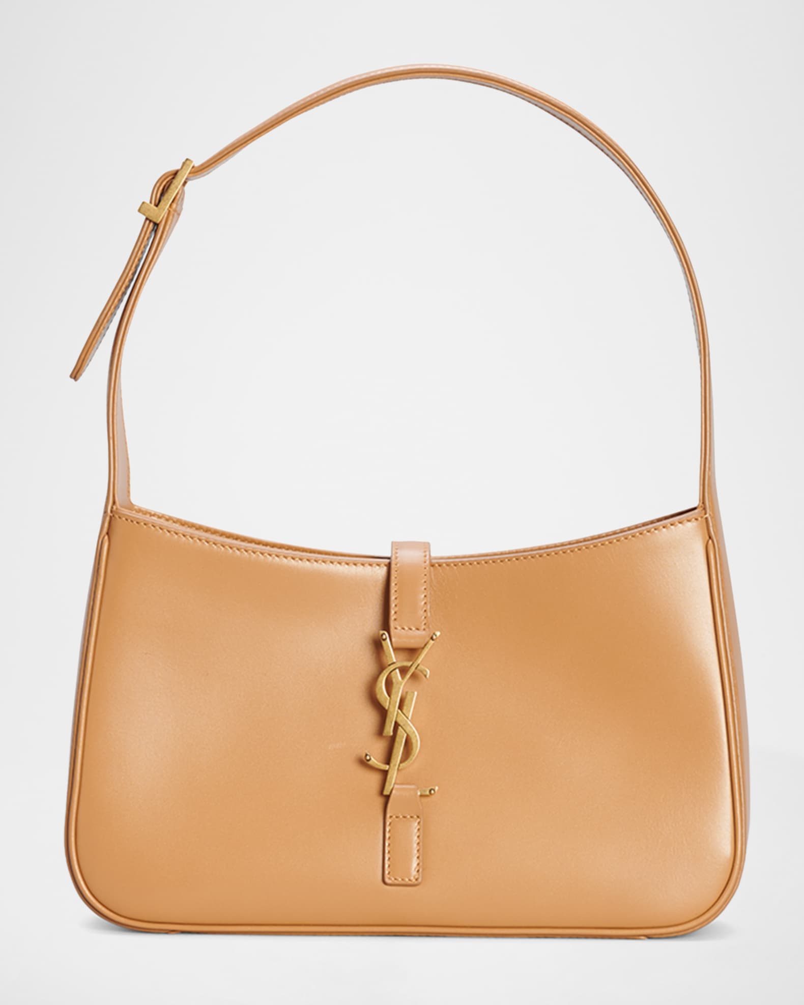 Saint Laurent YSL Soft Leather Hobo Shoulder Bag Neiman Marcus