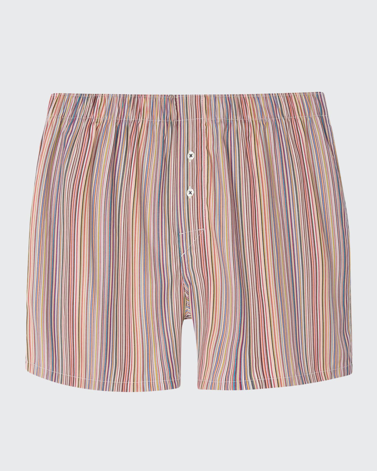 Men's Striped Boxer Shorts 0