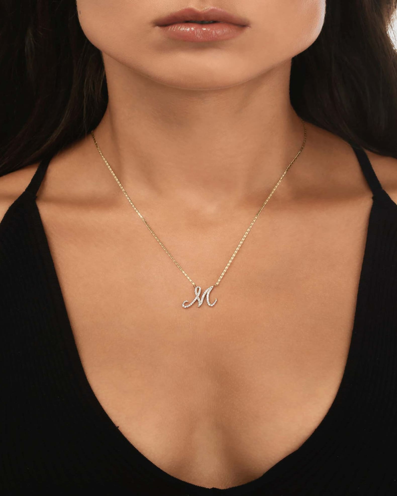 Neiman marcus initial necklace deals