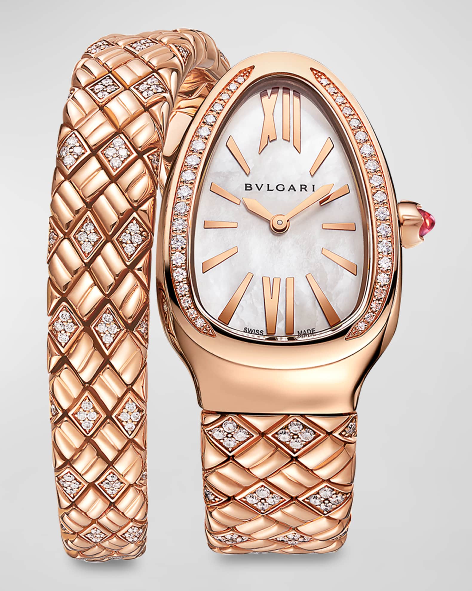 LOUIS VUITTON WOMEN ROSE GOLD-TONED DIAL WATCH at Best Price in