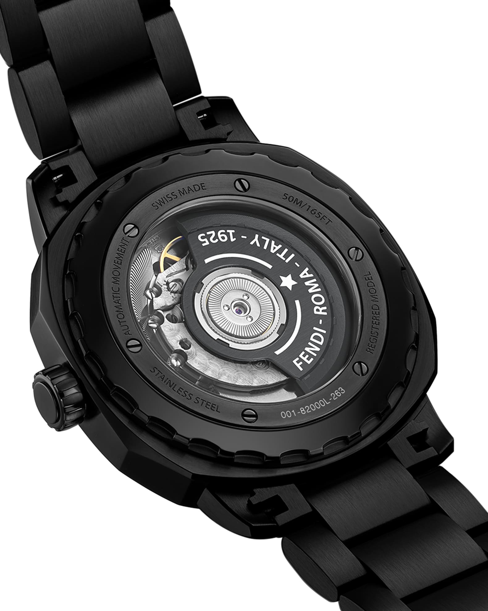 時計 FENDI Fendi Men's 42mm Selleria World Bracelet Watch | Neiman Marcus