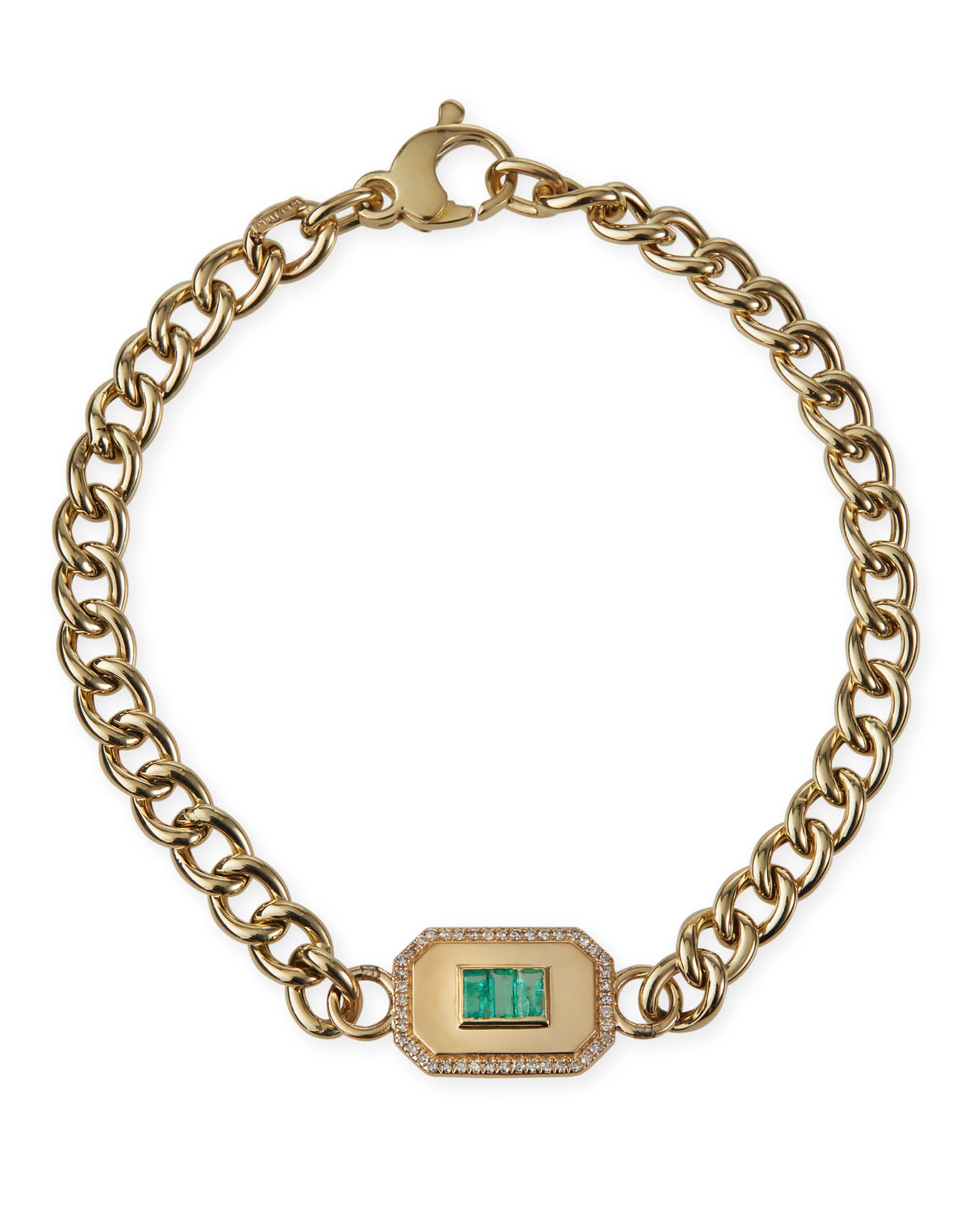 Champion Emerald Link Bracelet 0