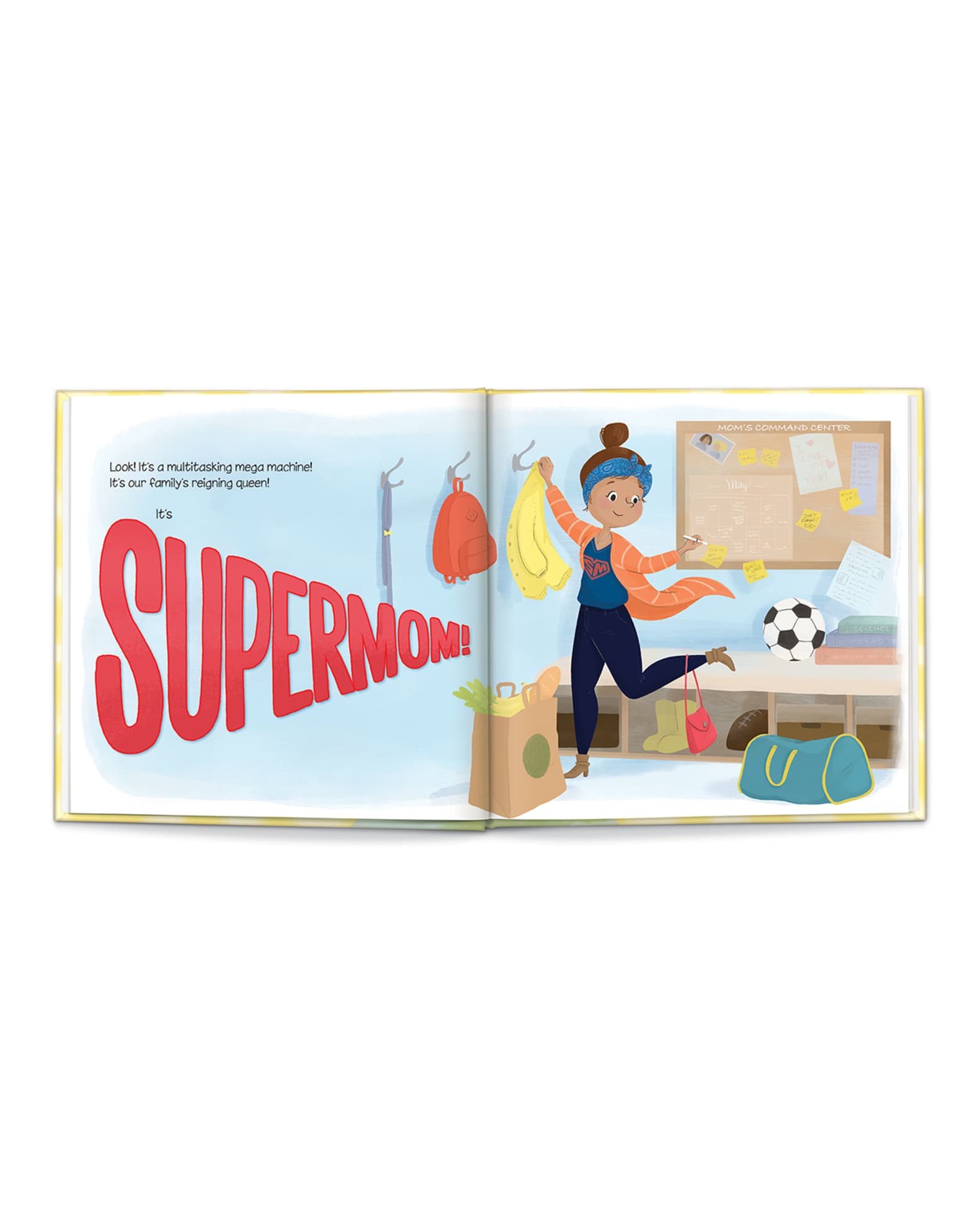 "My Super Mom" Book by Maia Haag, Personalized 1