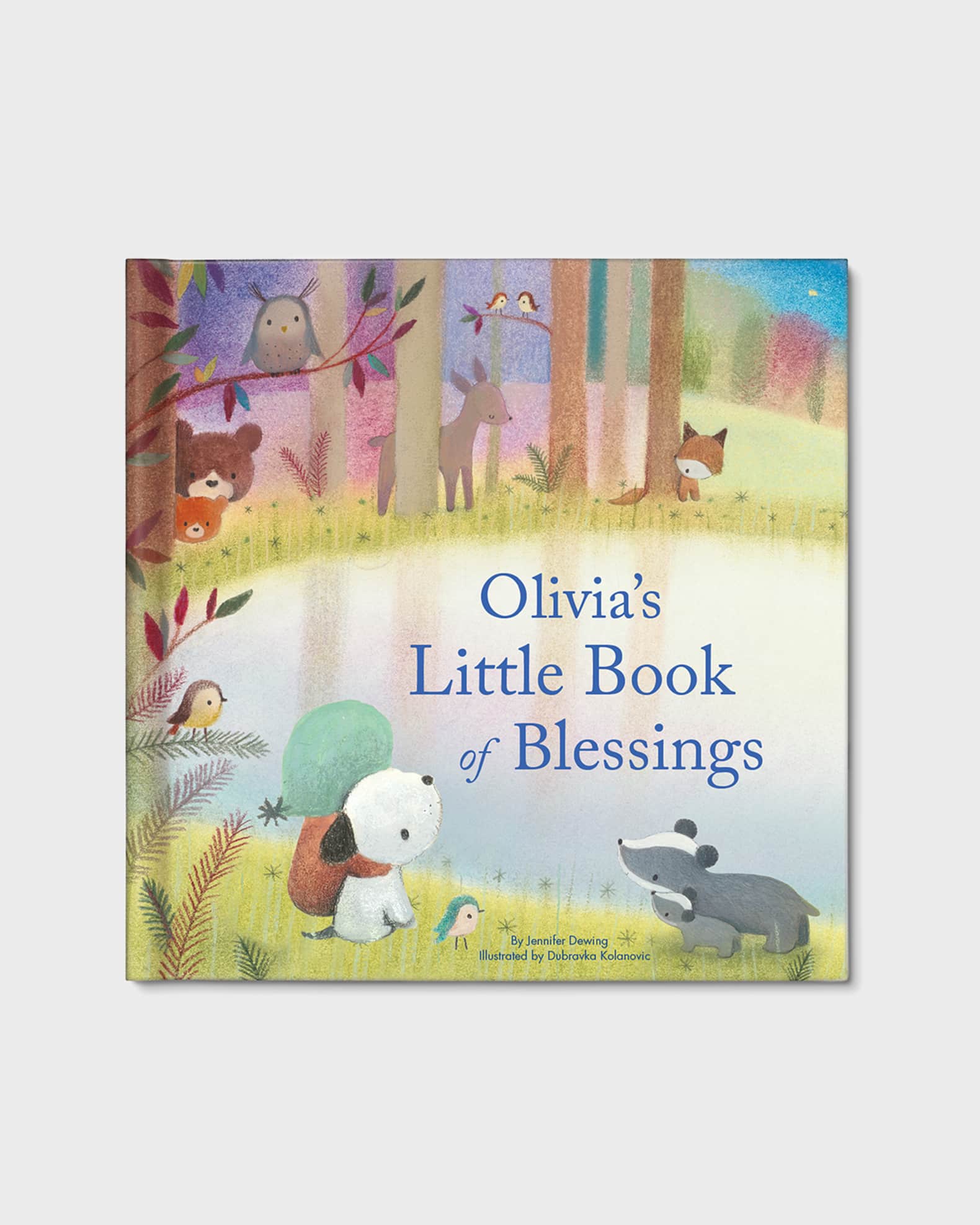 "My Little Book of Blessings" Book by Jennifer Dewing, Personalized 0