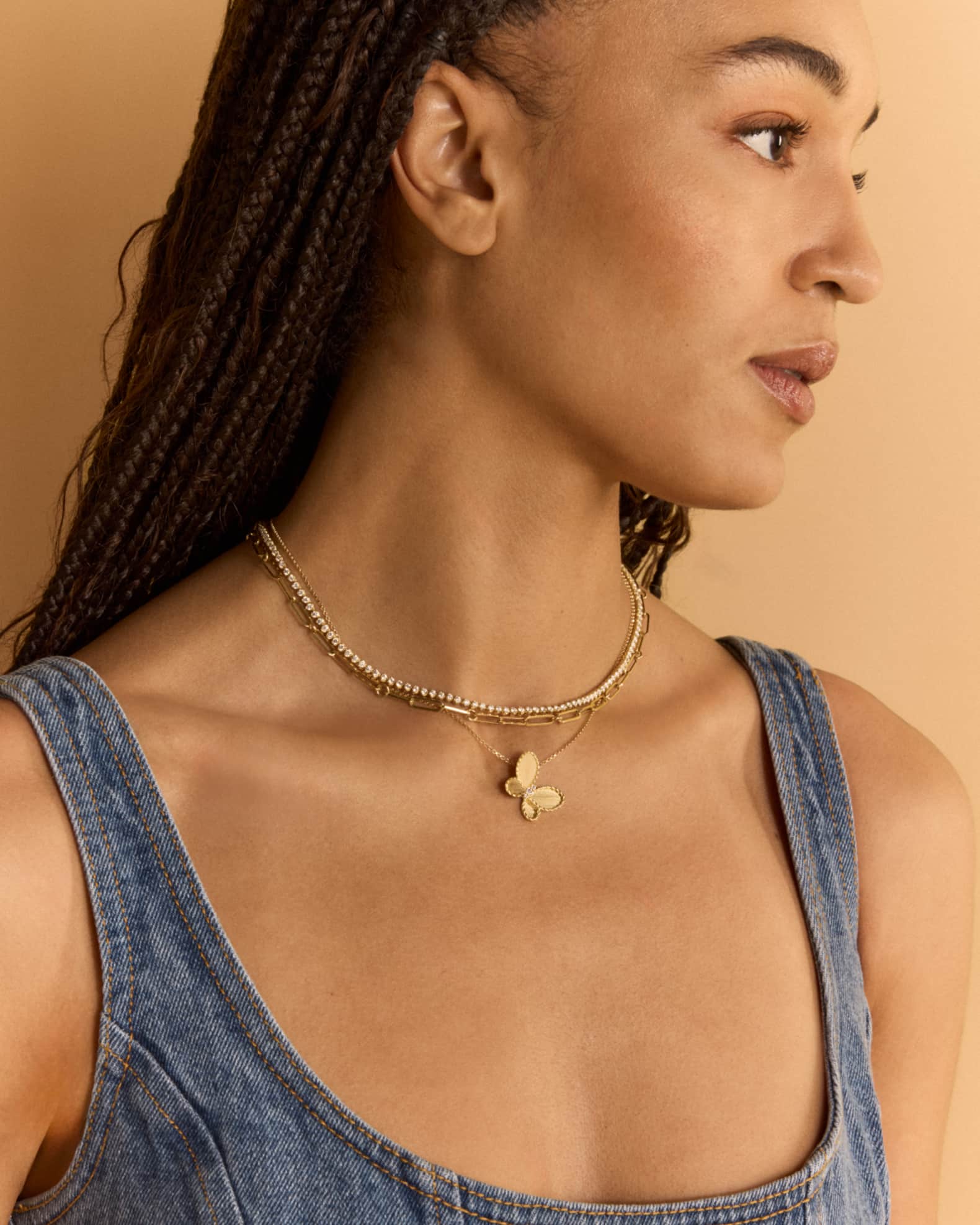 ネックレス・ペンダント ROMANTINUER SN181 Bread Clip Mixed Chain Necklace HANDMADE CERTIFIED GENUINE 22K GOLD BYZANTINE CHAIN NECKLACE