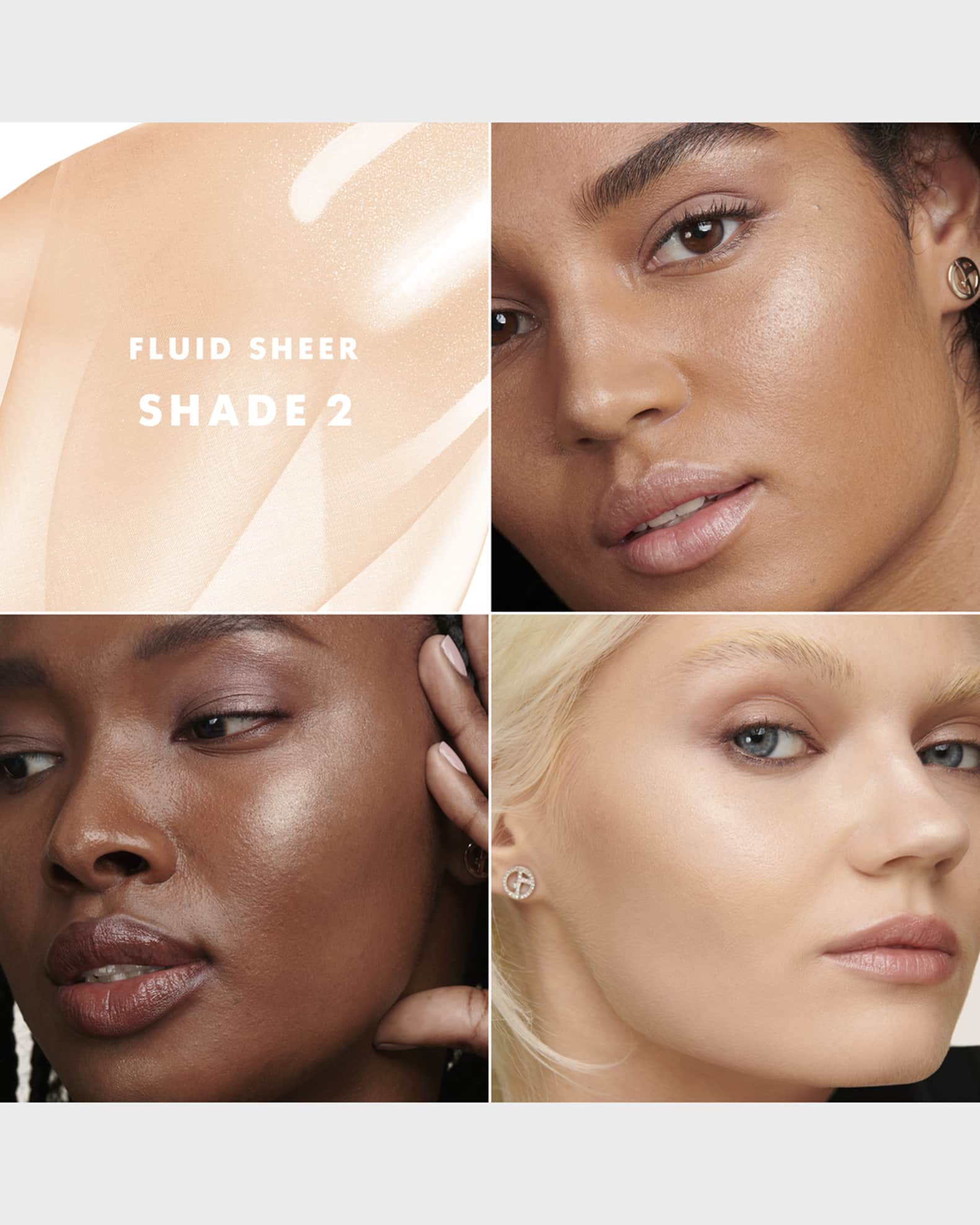 ARMANI beauty Fluid Sheer Glow Enhancer Highlighter Makeup Neiman Marcus